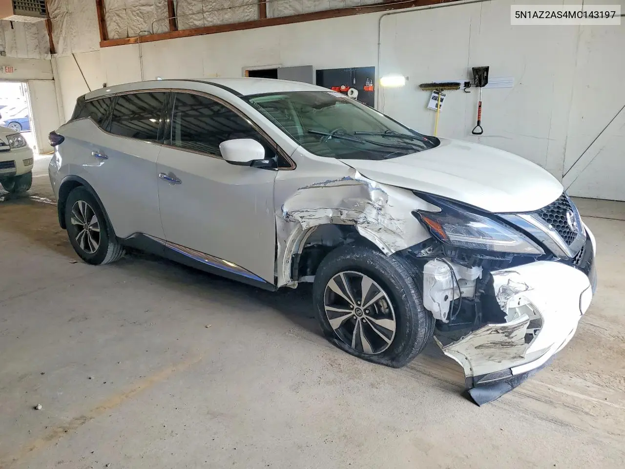 5N1AZ2AS4MC143197 2021 Nissan Murano S