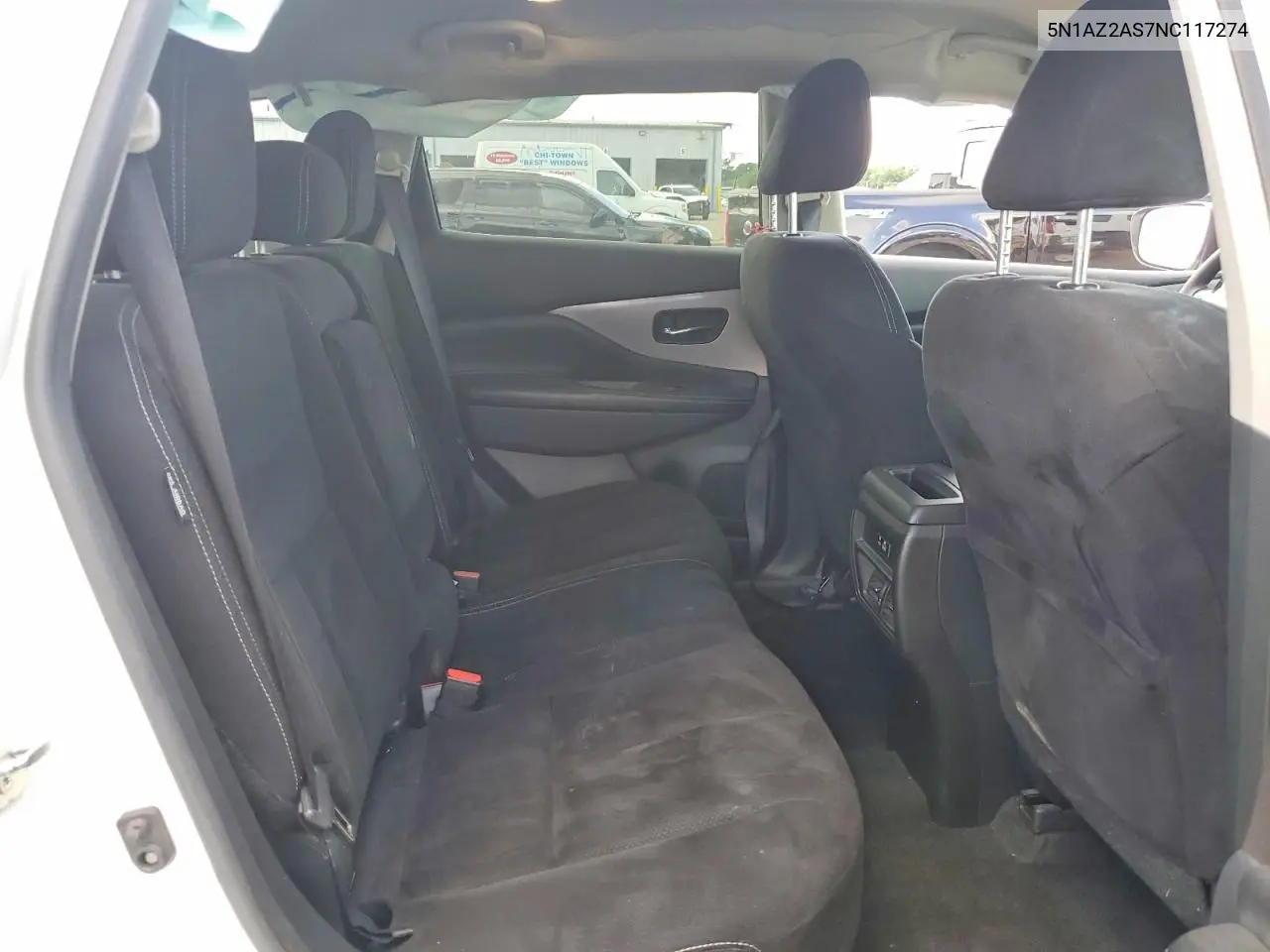 2022 Nissan Murano S VIN: 5N1AZ2AS7NC117274 Lot: 56582626