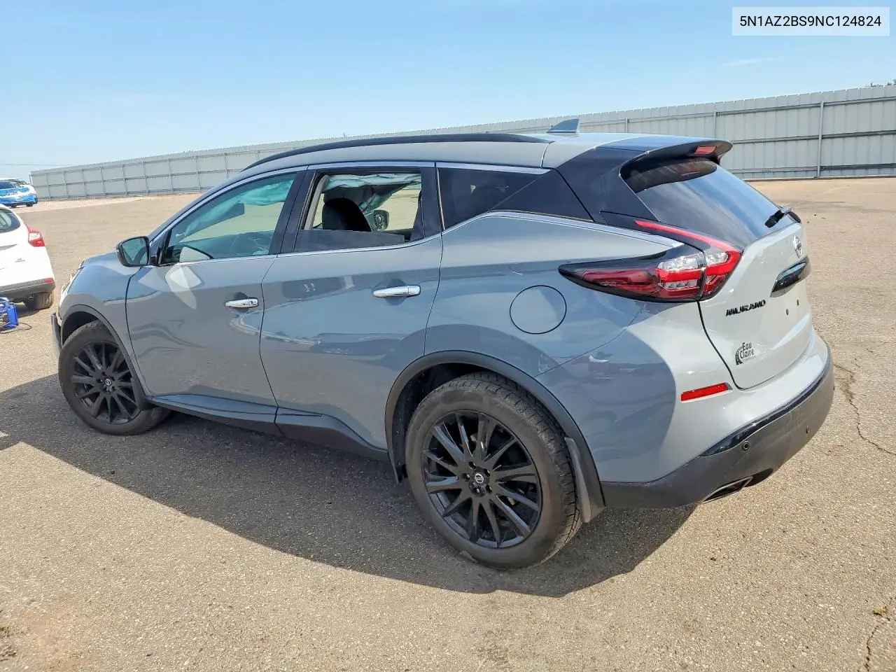 2022 Nissan Murano Sv VIN: 5N1AZ2BS9NC124824 Lot: 60184666