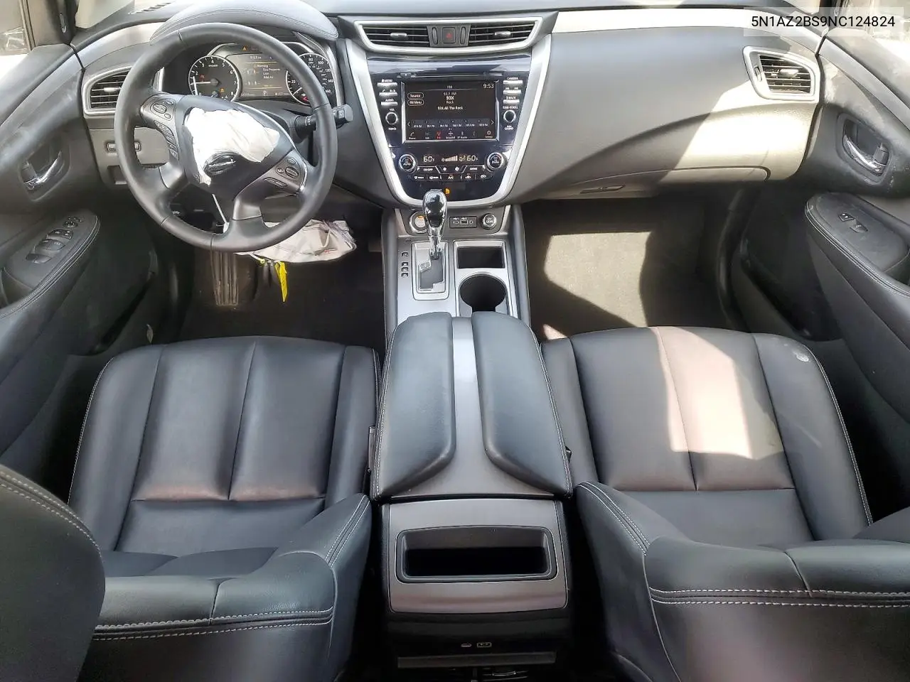 2022 Nissan Murano Sv VIN: 5N1AZ2BS9NC124824 Lot: 60184666