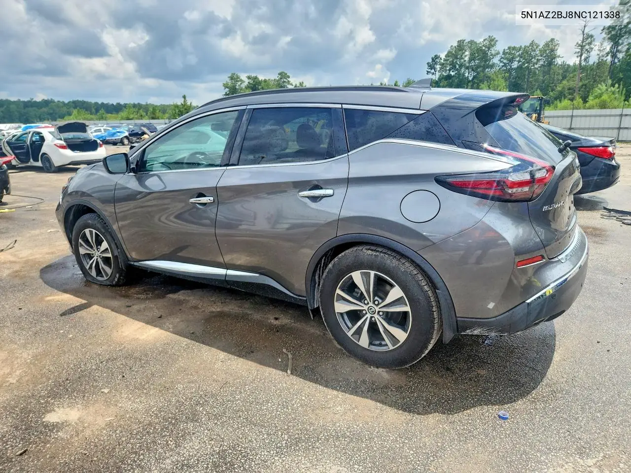 2022 Nissan Murano Sv VIN: 5N1AZ2BJ8NC121338 Lot: 60312416