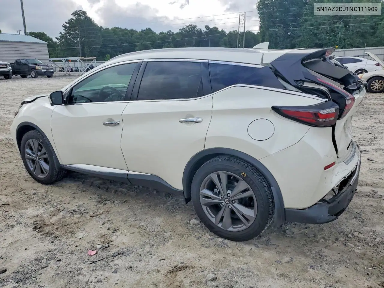 2022 Nissan Murano Platinum VIN: 5N1AZ2DJ1NC111909 Lot: 61239146