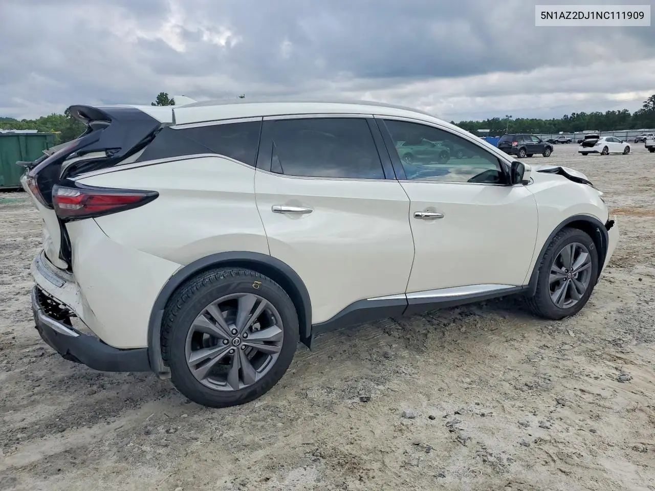 2022 Nissan Murano Platinum VIN: 5N1AZ2DJ1NC111909 Lot: 61239146