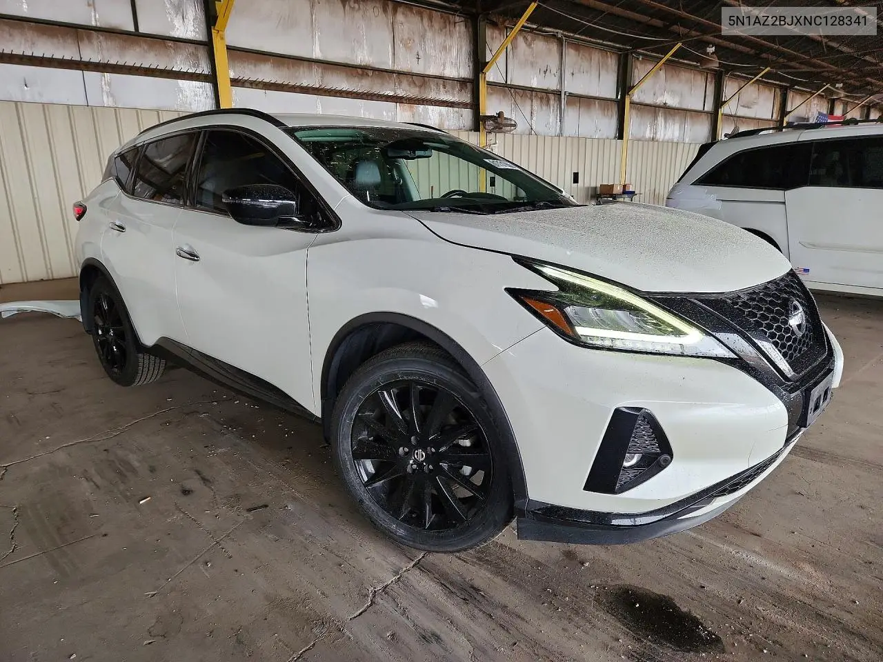 2022 Nissan Murano Sv VIN: 5N1AZ2BJXNC128341 Lot: 61731906