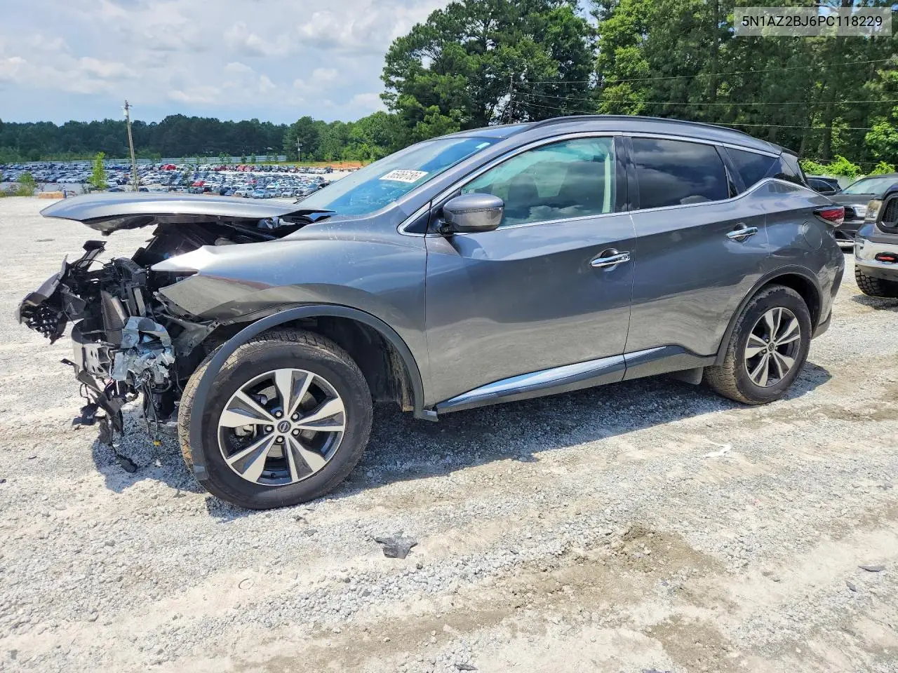 2023 Nissan Murano Sv VIN: 5N1AZ2BJ6PC118229 Lot: 56966186