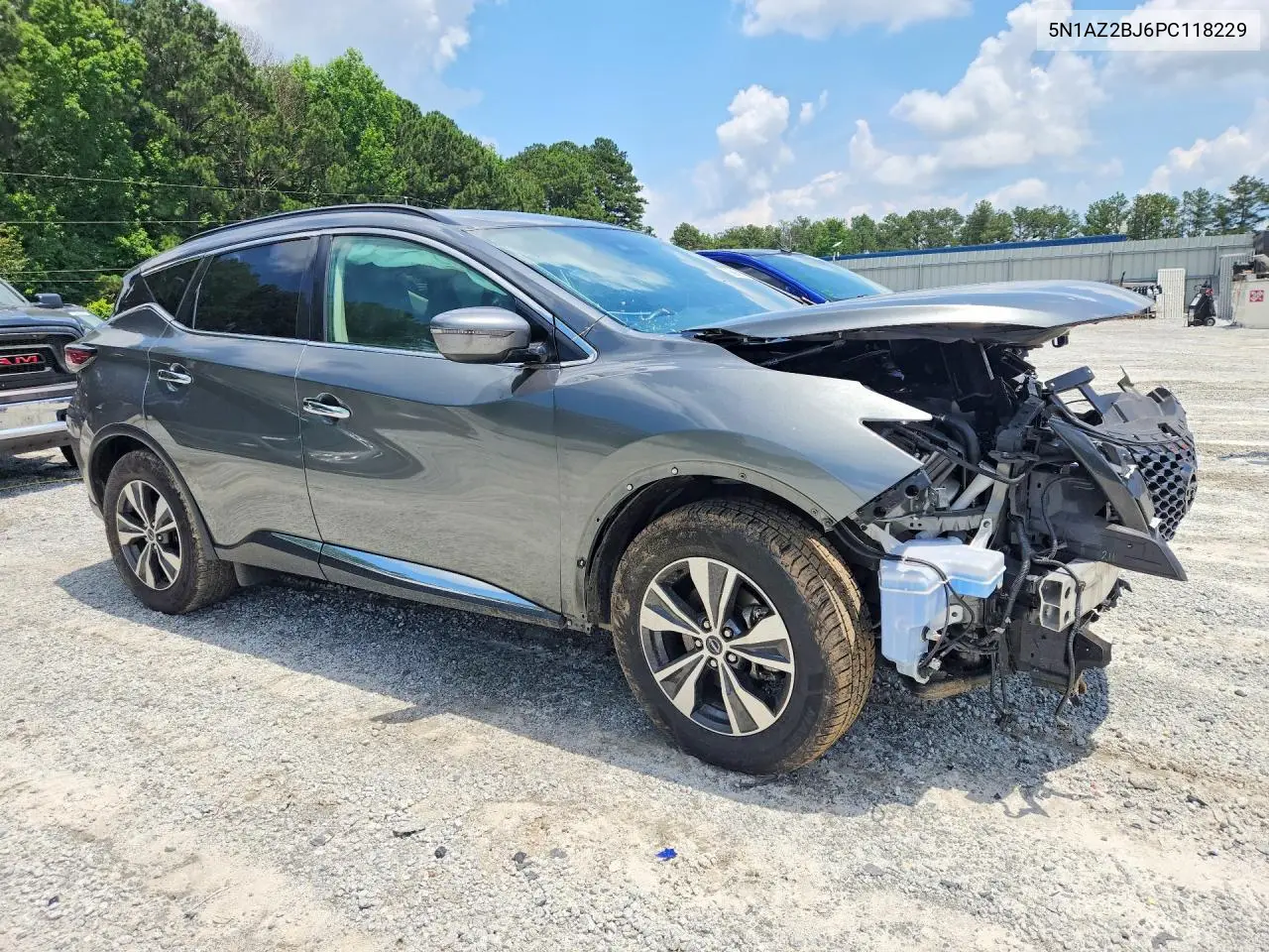 2023 Nissan Murano Sv VIN: 5N1AZ2BJ6PC118229 Lot: 56966186