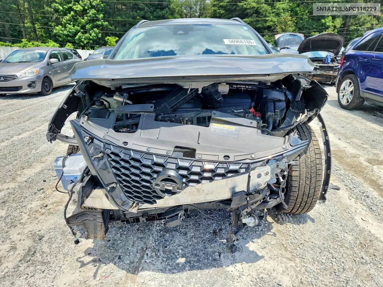 2023 Nissan Murano Sv VIN: 5N1AZ2BJ6PC118229 Lot: 56966186
