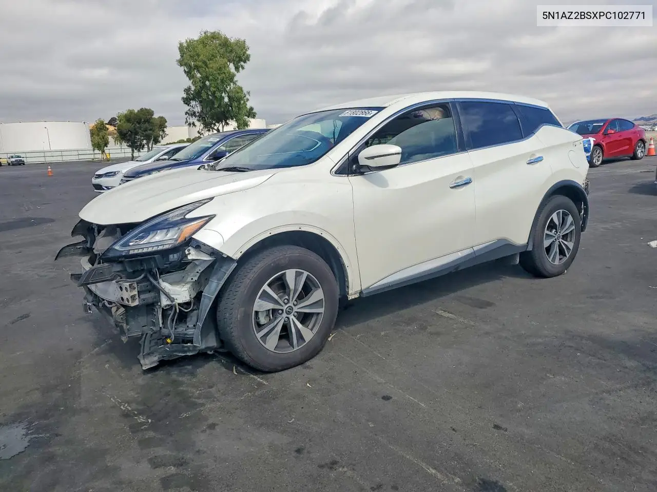 2023 Nissan Murano Sv VIN: 5N1AZ2BSXPC102771 Lot: 61802866
