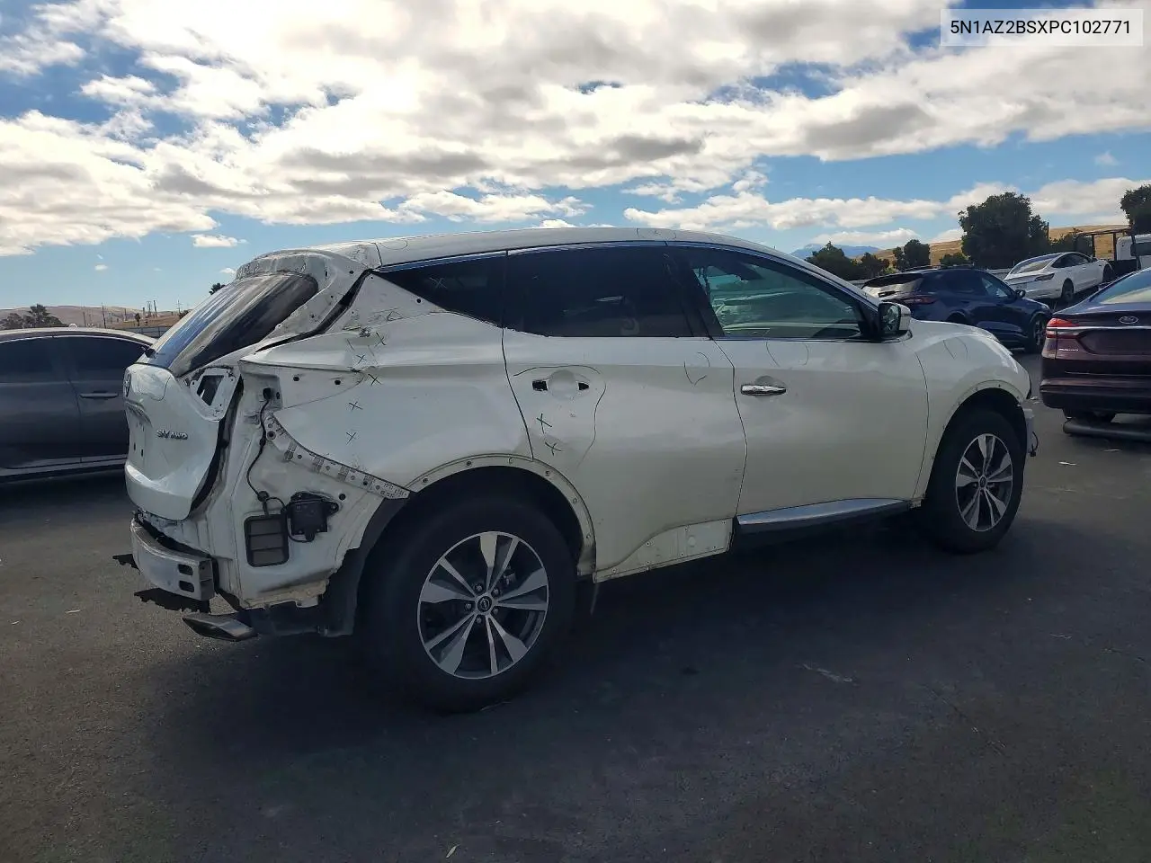 2023 Nissan Murano Sv VIN: 5N1AZ2BSXPC102771 Lot: 61802866