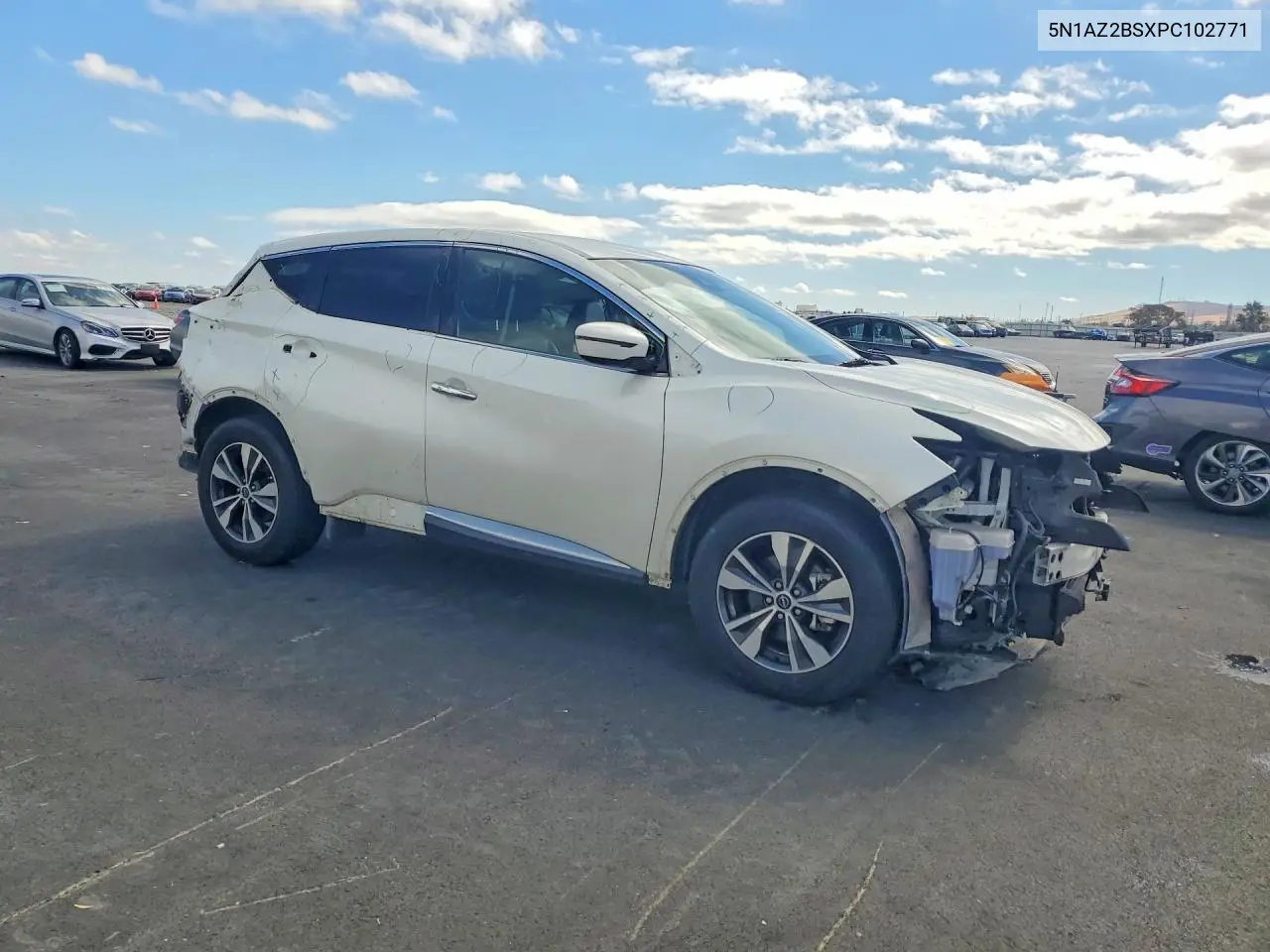 2023 Nissan Murano Sv VIN: 5N1AZ2BSXPC102771 Lot: 61802866