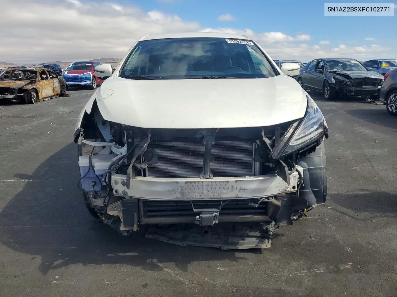 2023 Nissan Murano Sv VIN: 5N1AZ2BSXPC102771 Lot: 61802866
