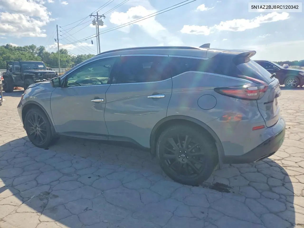2024 Nissan Murano Sv VIN: 5N1AZ2BJ8RC120342 Lot: 57007366
