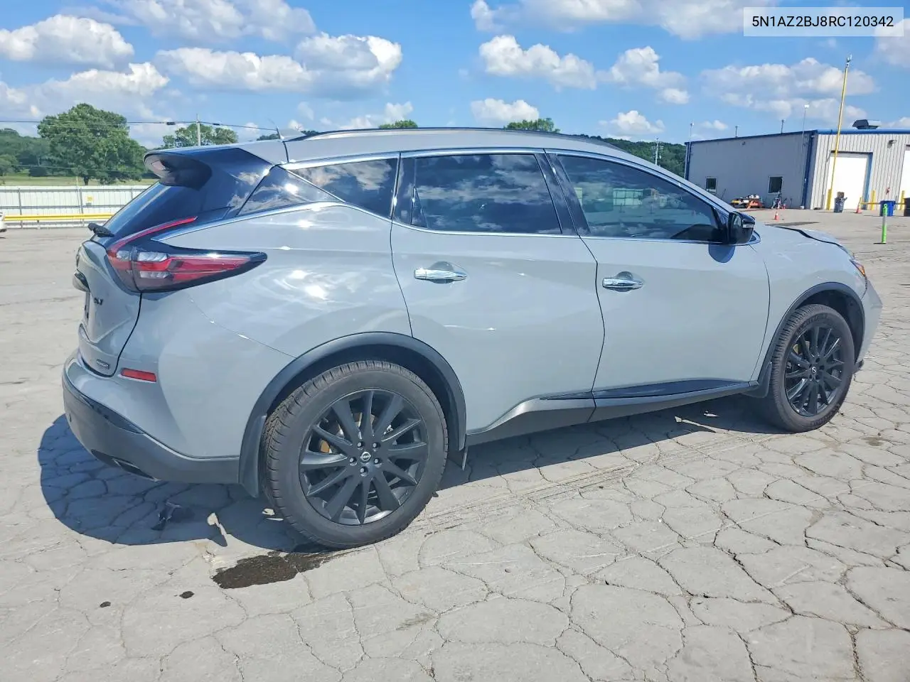 2024 Nissan Murano Sv VIN: 5N1AZ2BJ8RC120342 Lot: 57007366