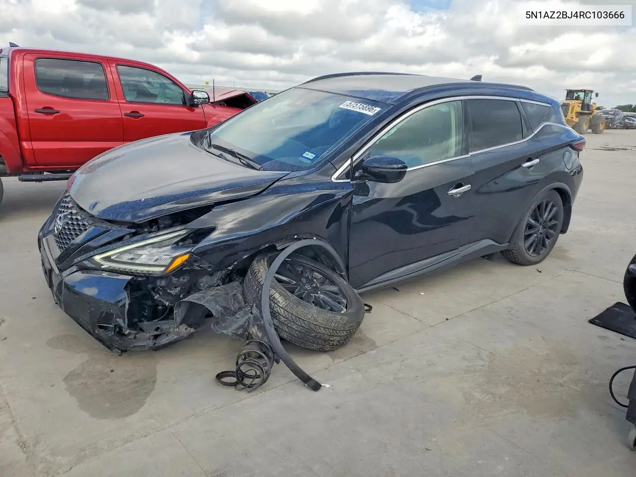 2024 Nissan Murano Sv VIN: 5N1AZ2BJ4RC103666 Lot: 57515896