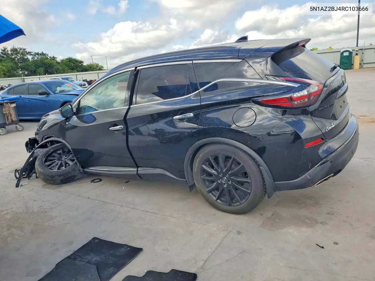 2024 Nissan Murano Sv VIN: 5N1AZ2BJ4RC103666 Lot: 57515896