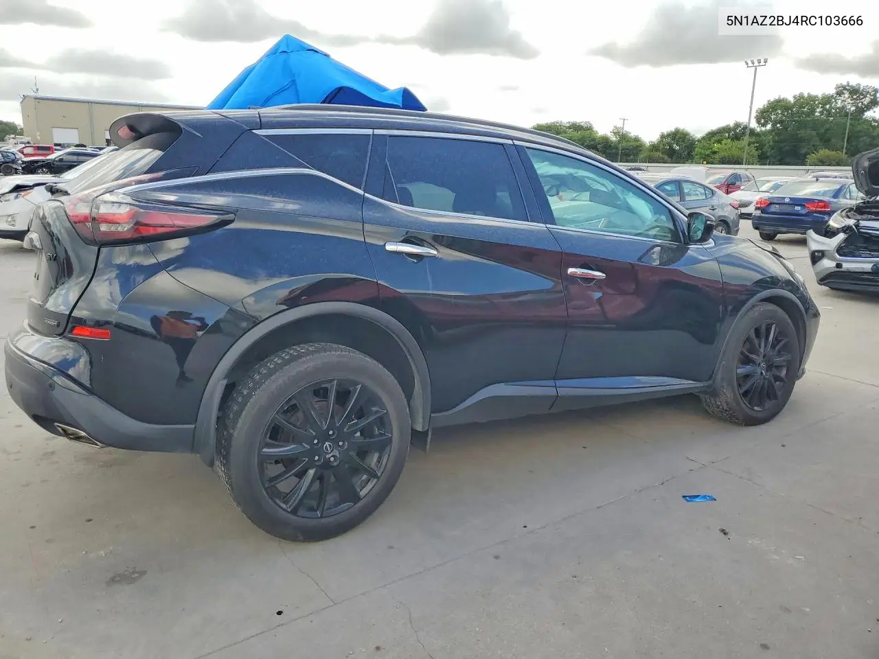 2024 Nissan Murano Sv VIN: 5N1AZ2BJ4RC103666 Lot: 57515896