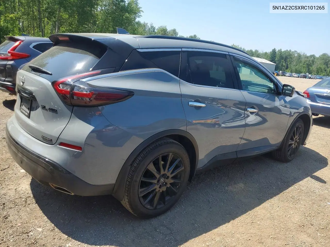 2024 Nissan Murano Sl VIN: 5N1AZ2CSXRC101265 Lot: 60169016