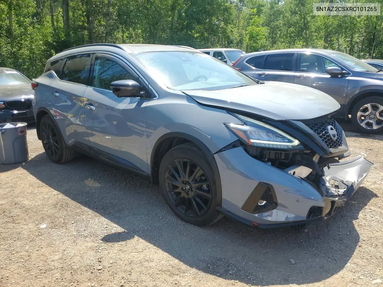 2024 Nissan Murano Sl VIN: 5N1AZ2CSXRC101265 Lot: 60169016
