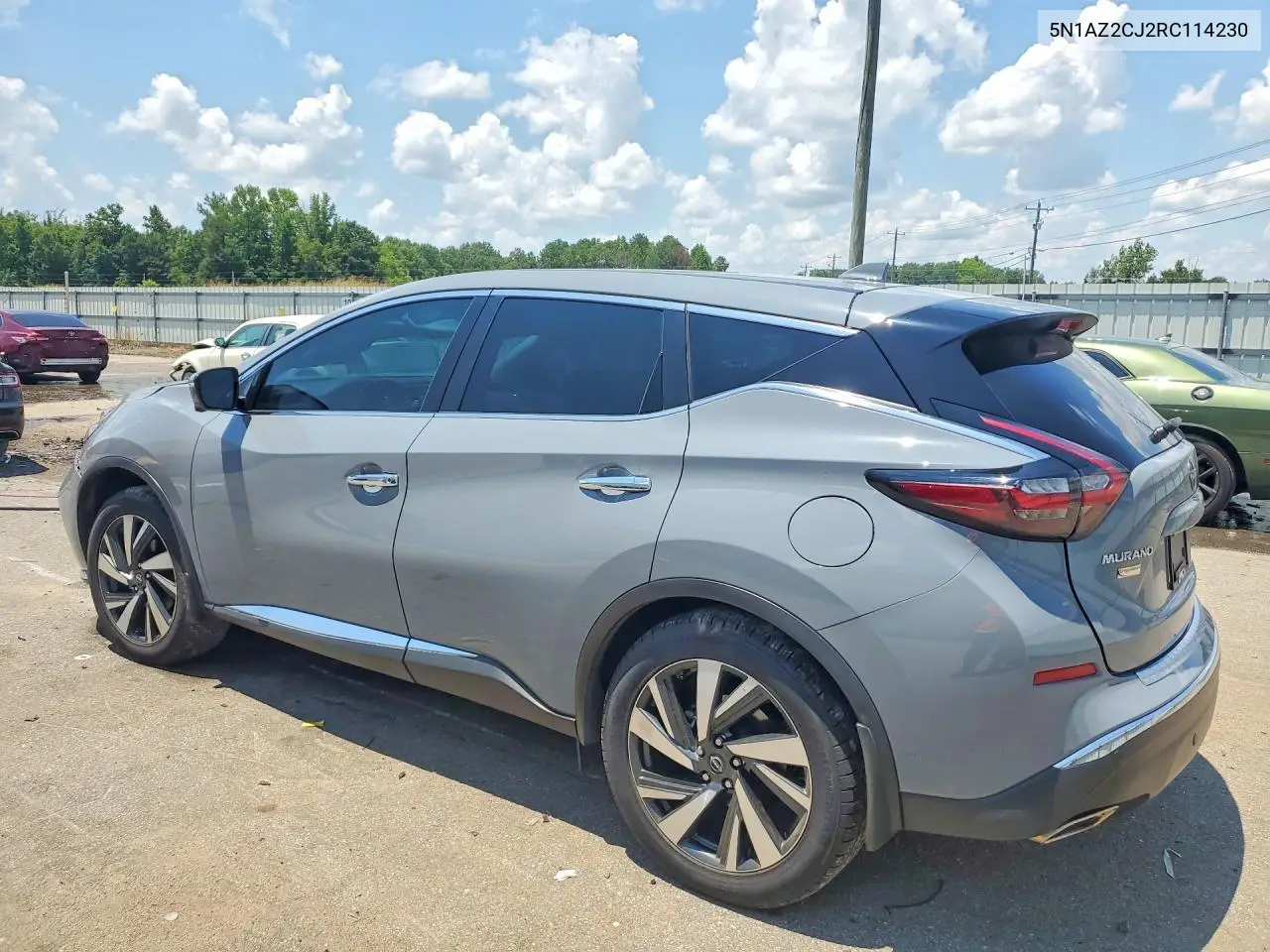 2024 Nissan Murano Sl VIN: 5N1AZ2CJ2RC114230 Lot: 60179286