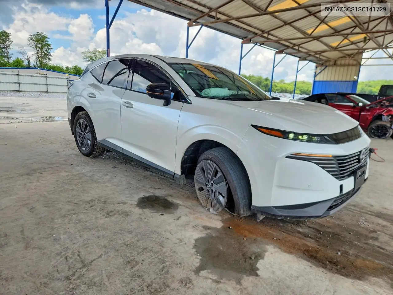 2025 Nissan Murano Sl VIN: 5N1AZ3CS1SC141729 Lot: 61329076