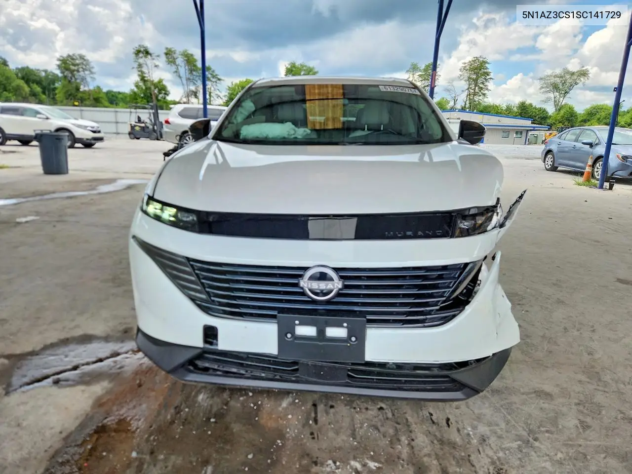 2025 Nissan Murano Sl VIN: 5N1AZ3CS1SC141729 Lot: 61329076