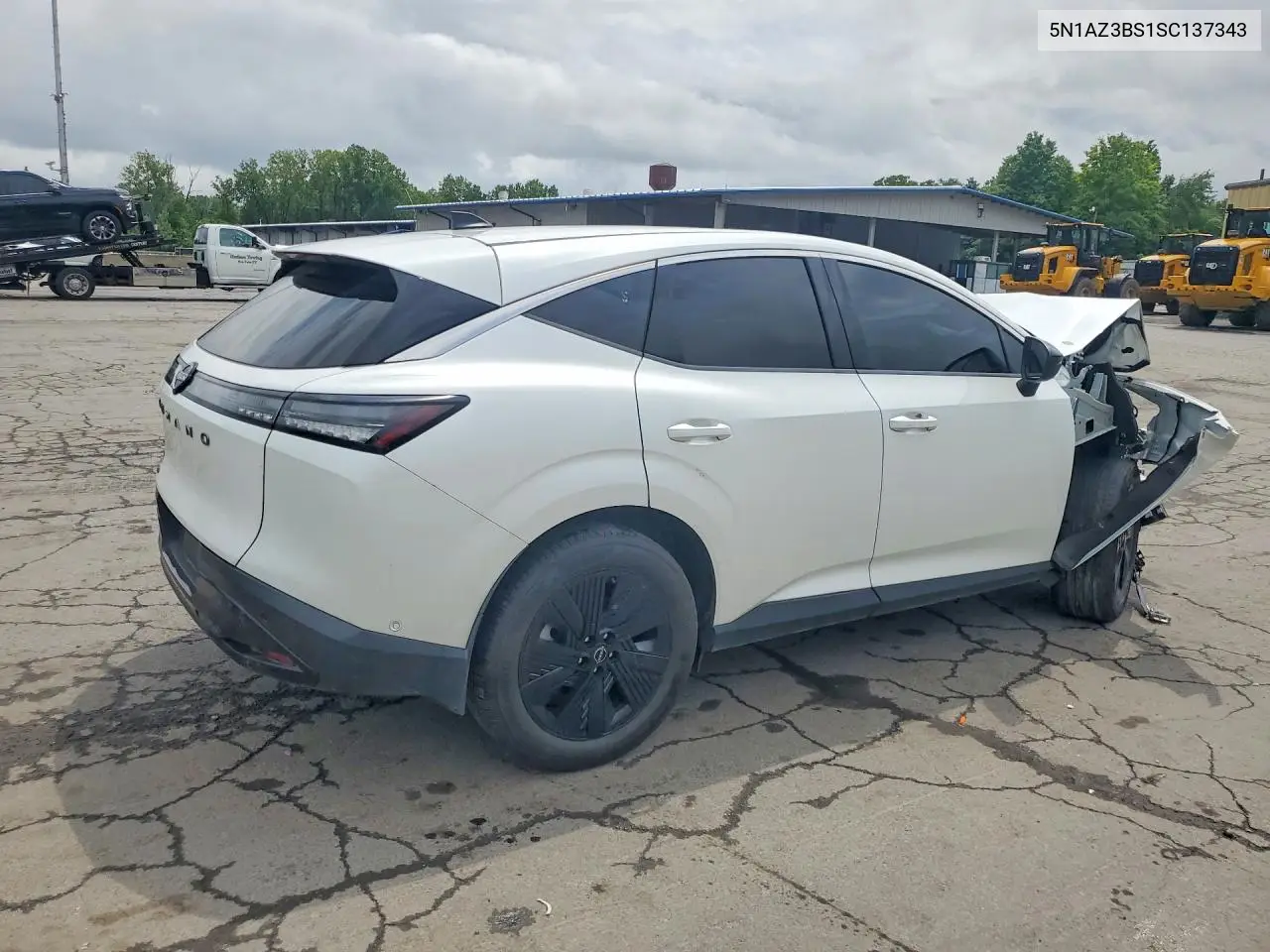 2025 Nissan Murano Sv VIN: 5N1AZ3BS1SC137343 Lot: 61384436