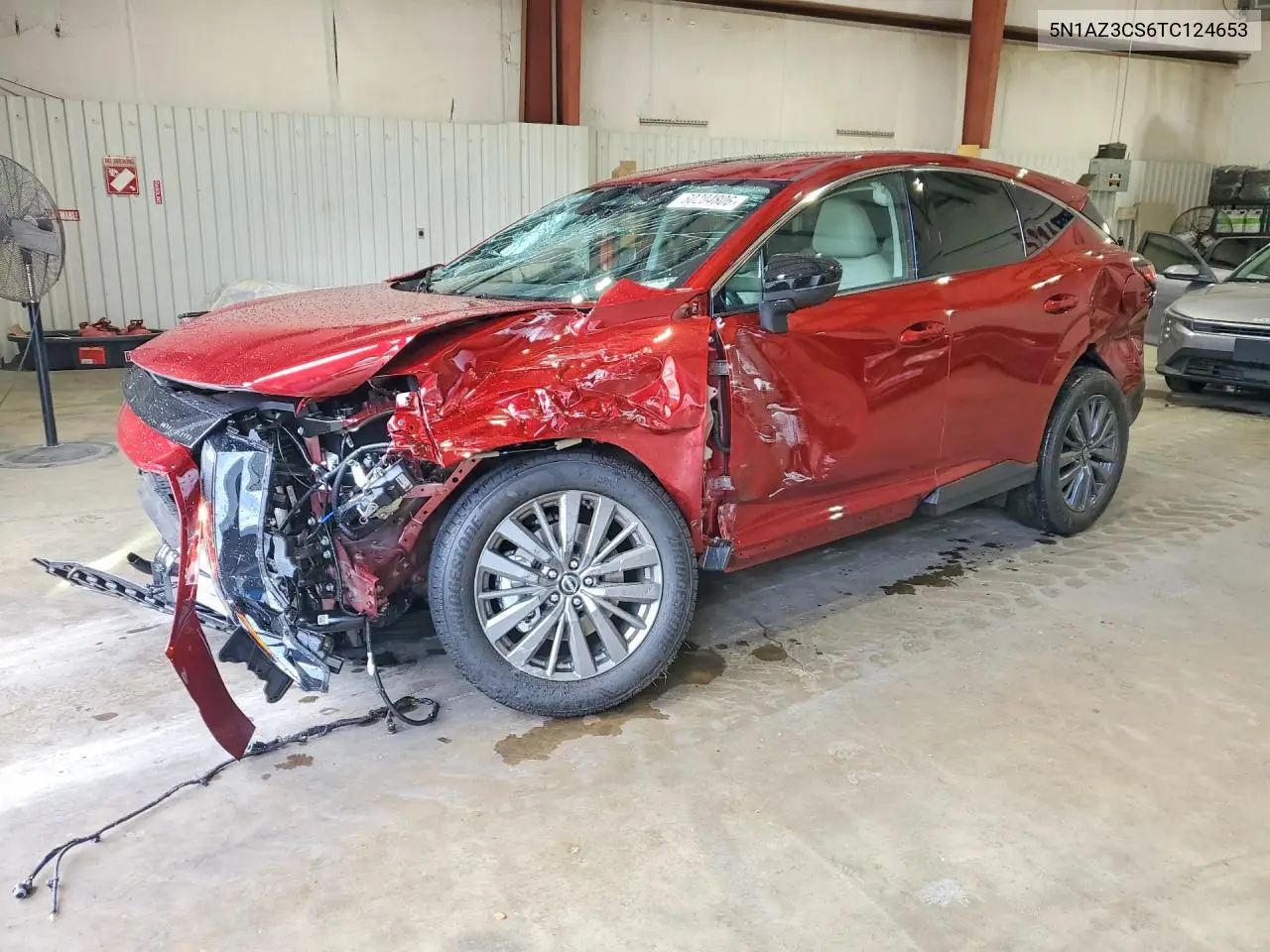 2026 Nissan Murano Sl VIN: 5N1AZ3CS6TC124653 Lot: 60204806