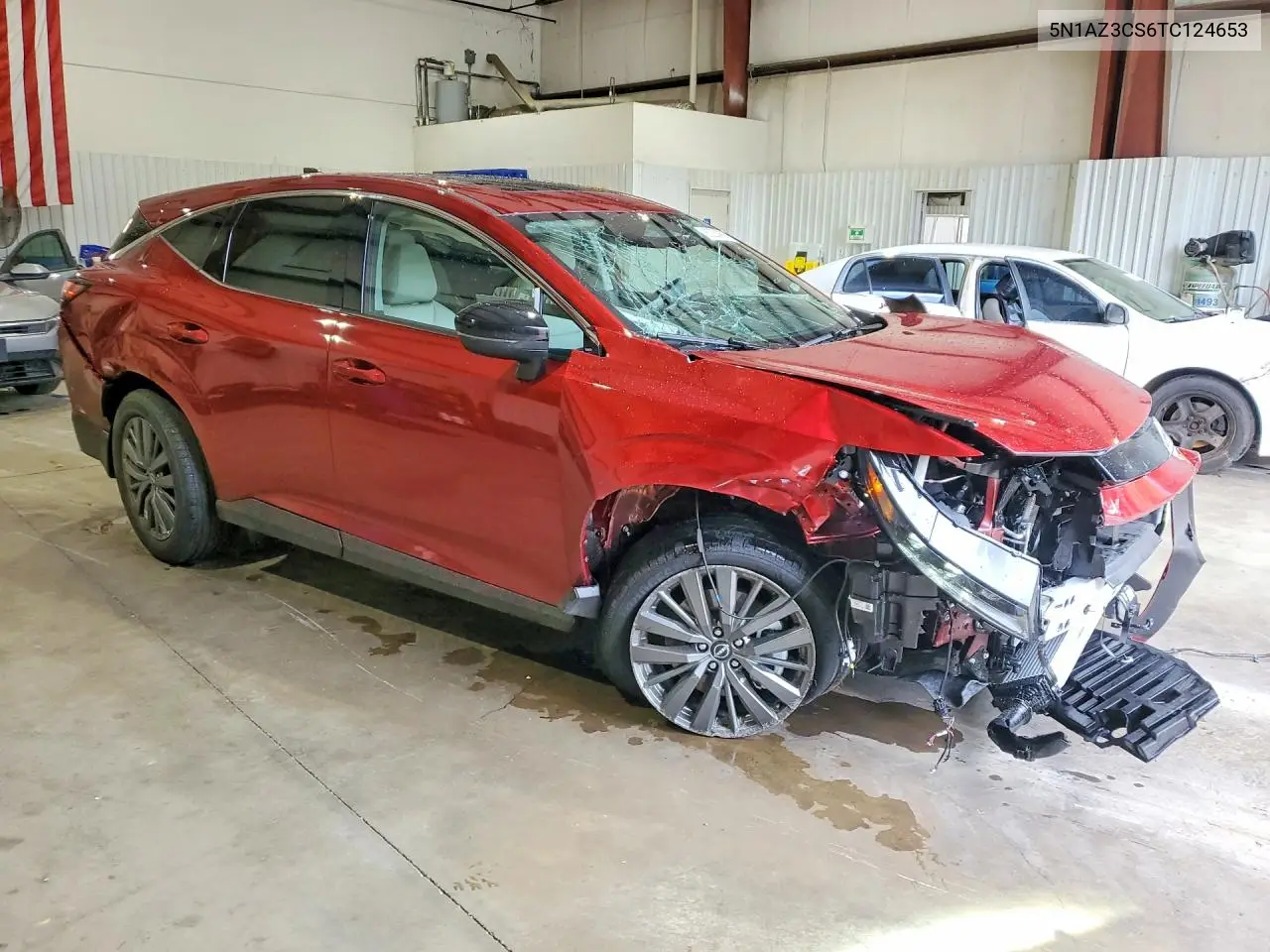 2026 Nissan Murano Sl VIN: 5N1AZ3CS6TC124653 Lot: 60204806