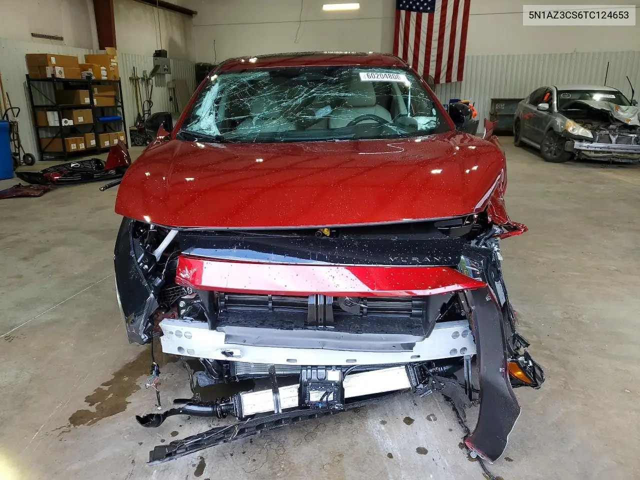 2026 Nissan Murano Sl VIN: 5N1AZ3CS6TC124653 Lot: 60204806