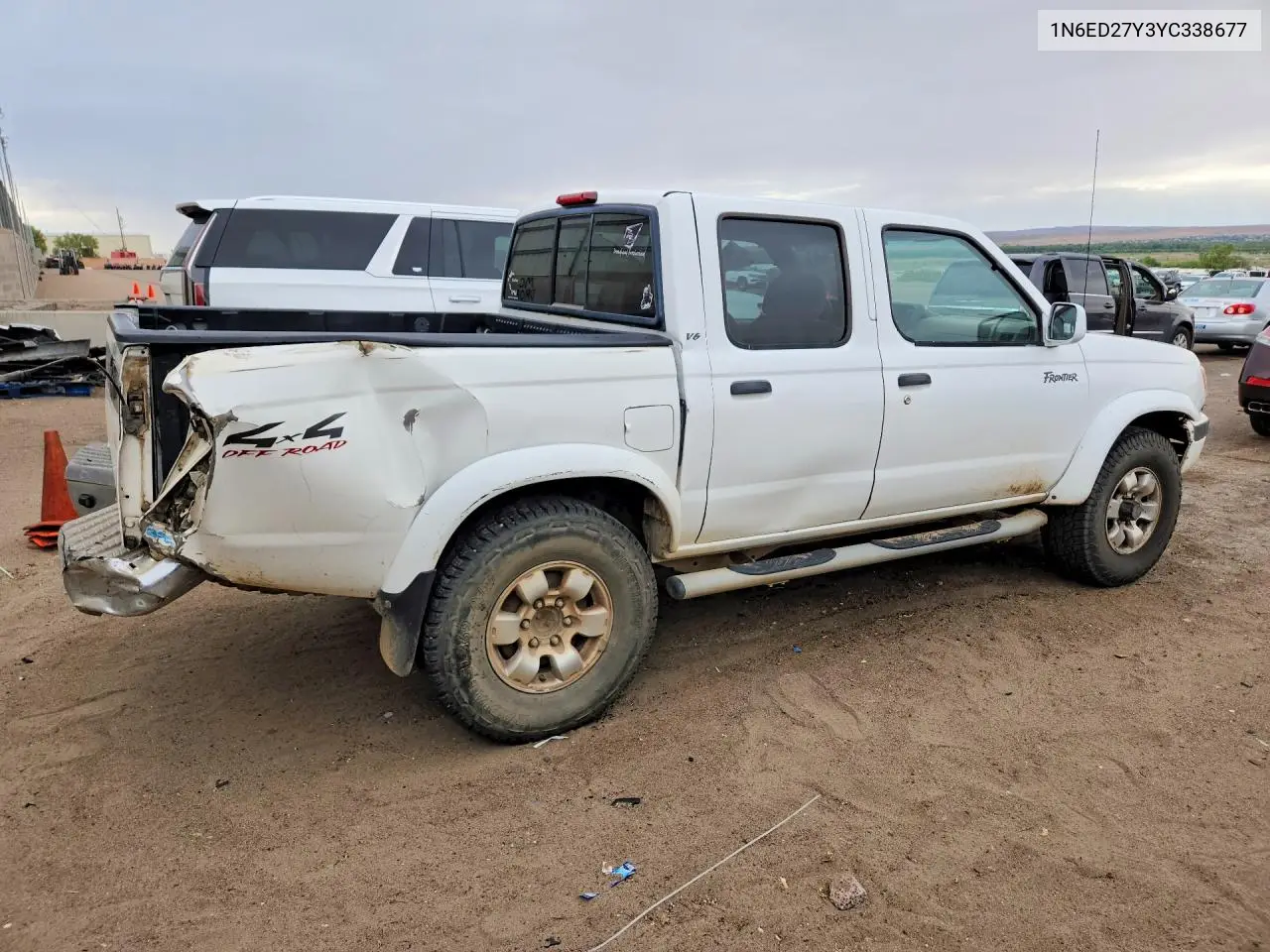 2000 Nissan Frontier Xe VIN: 1N6ED27Y3YC338677 Lot: 62053816