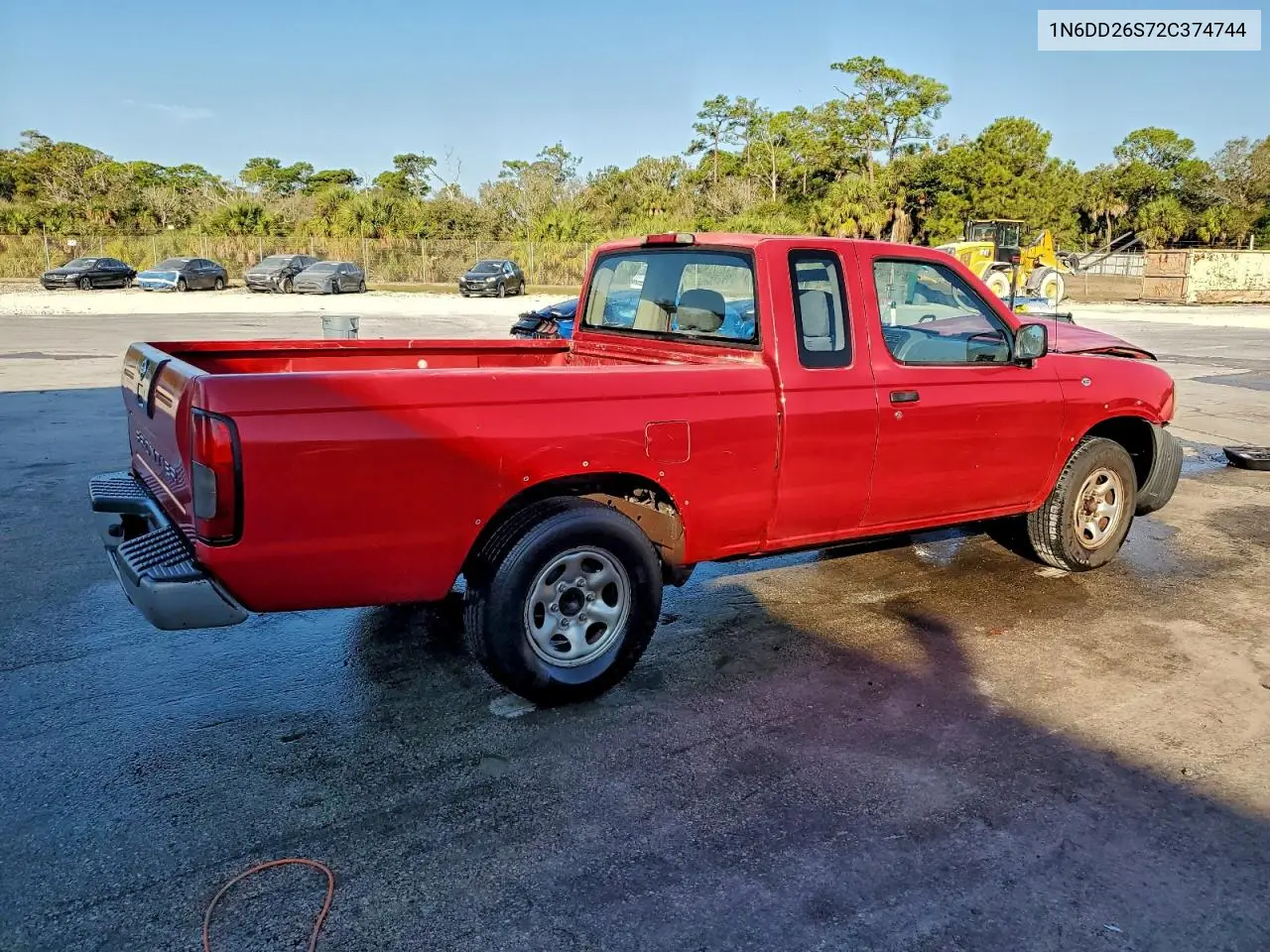 1N6DD26S72C374744 2002 Nissan Frontier Standard