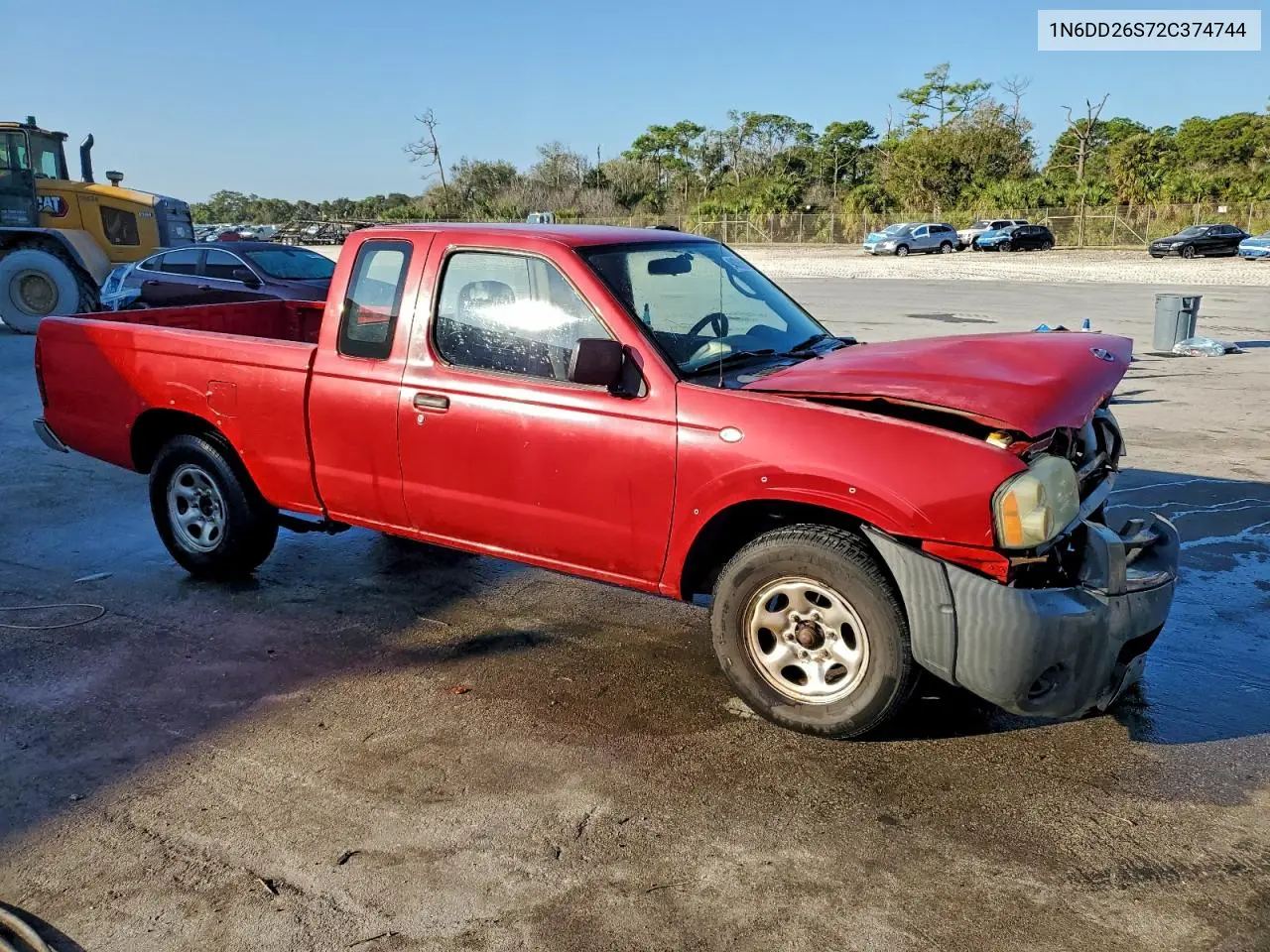 1N6DD26S72C374744 2002 Nissan Frontier Standard