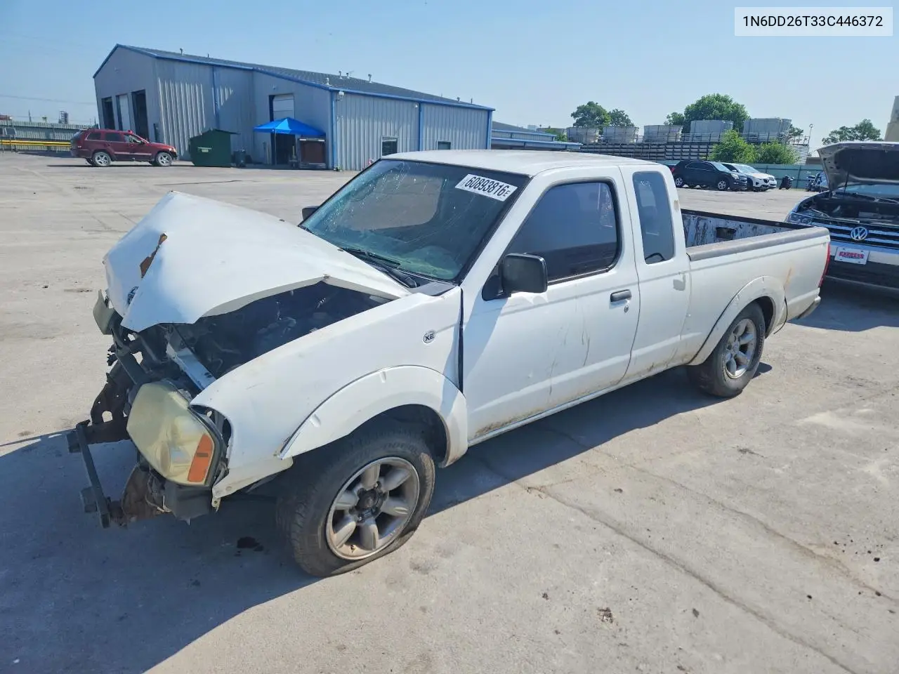 2003 Nissan Frontier King Cab Xe VIN: 1N6DD26T33C446372 Lot: 60893816