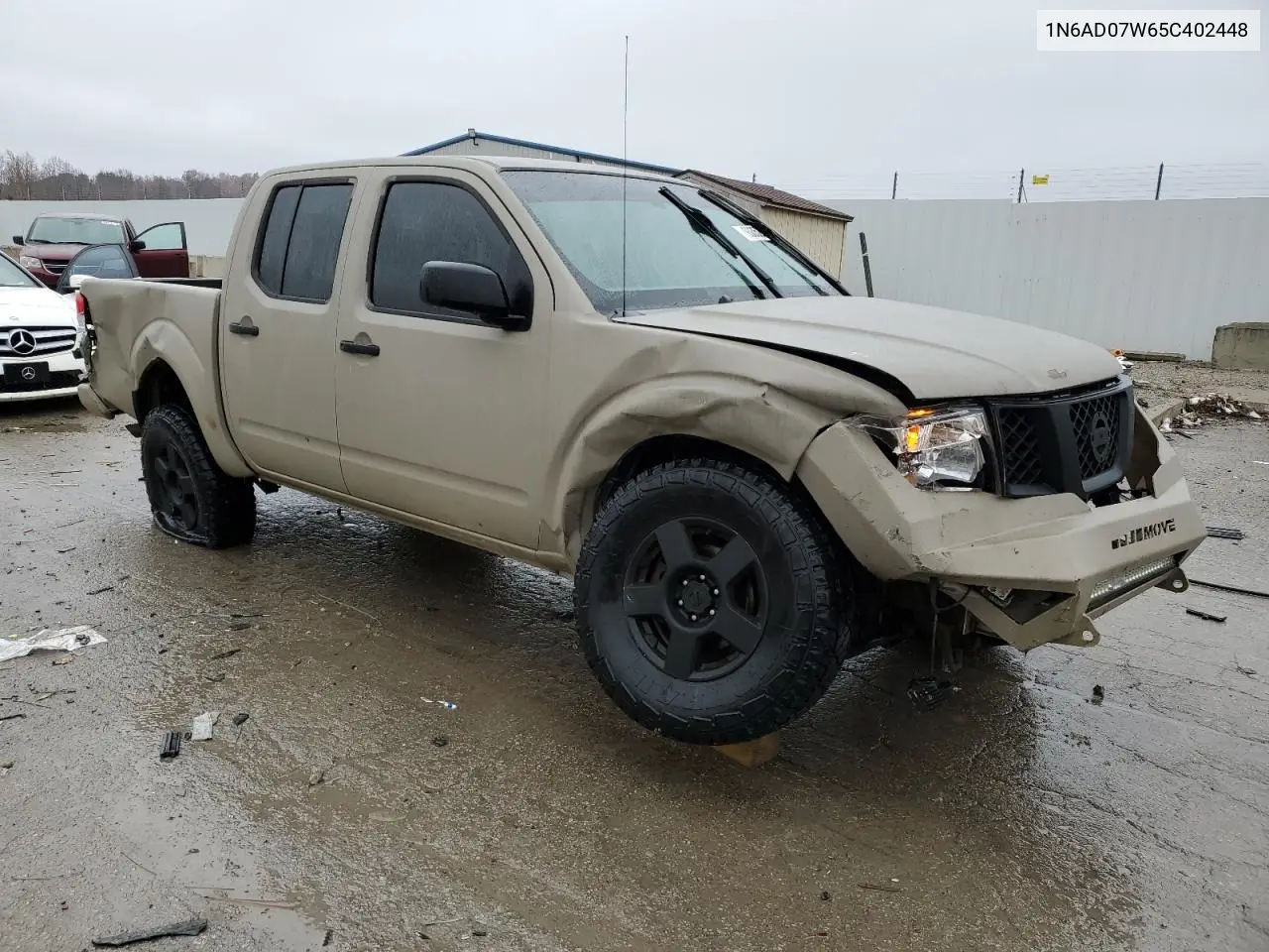 1N6AD07W65C402448 2005 Nissan Frontier Crew Cab Le