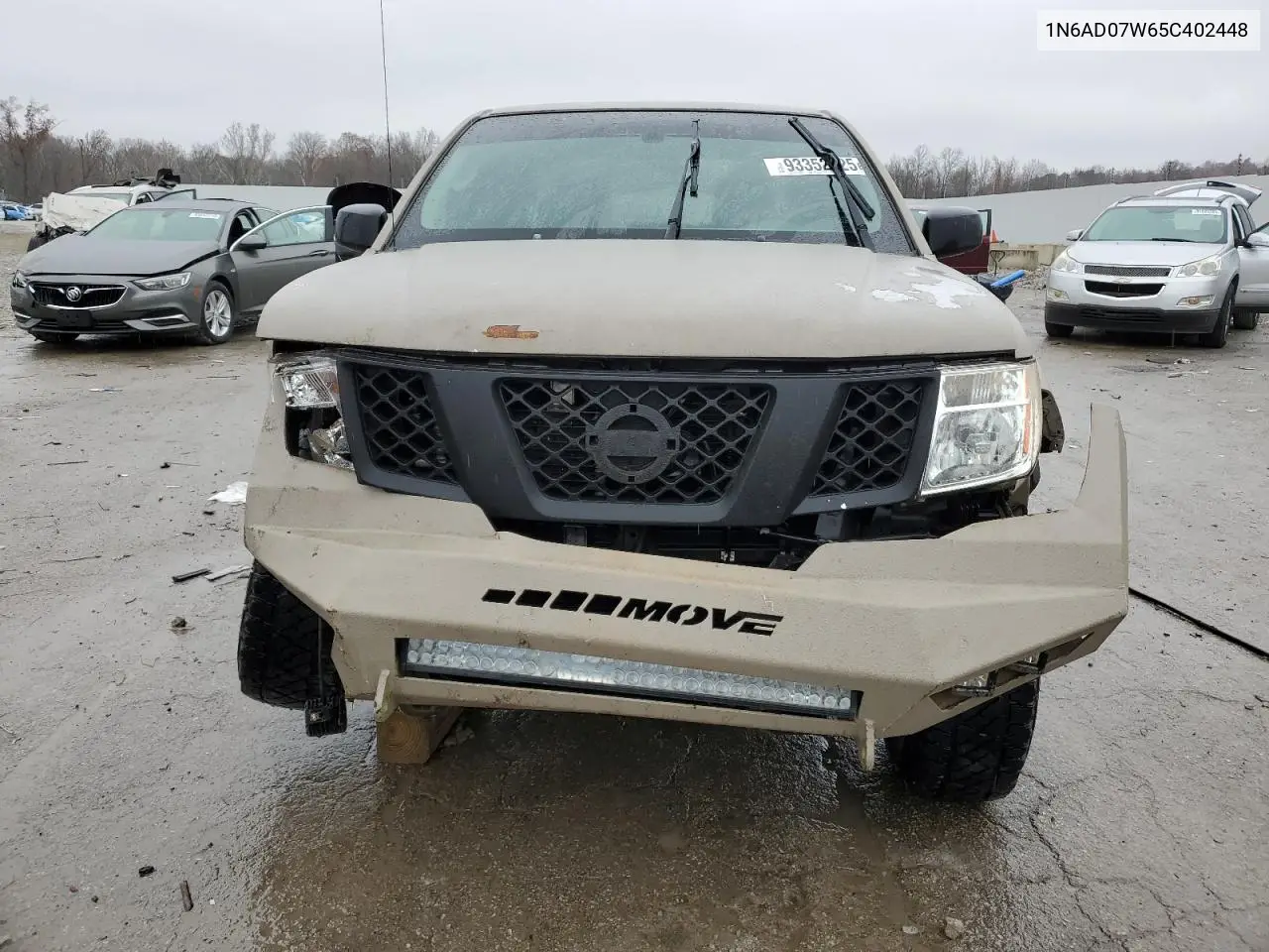 1N6AD07W65C402448 2005 Nissan Frontier Crew Cab Le