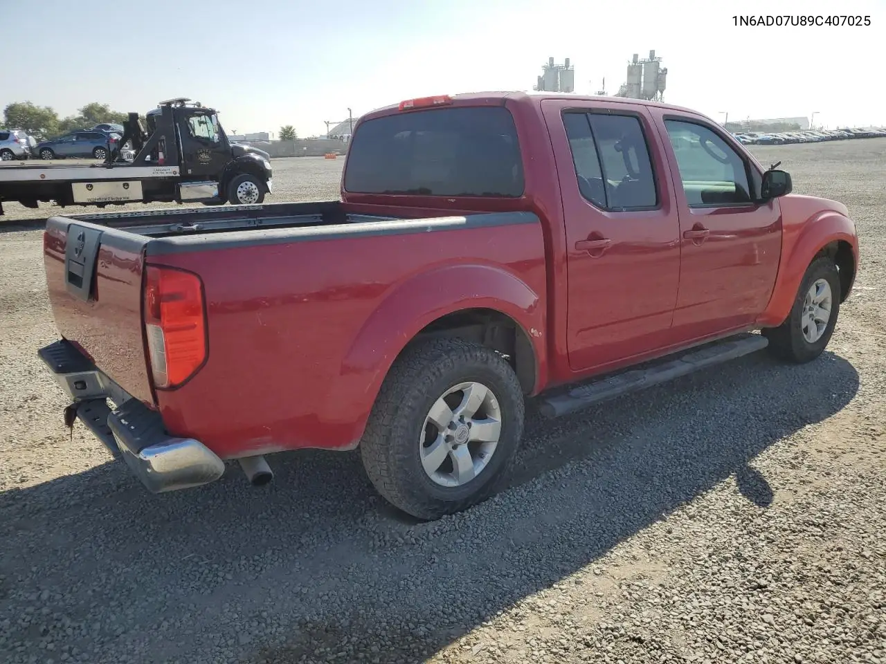 1N6AD07U89C407025 2009 Nissan Frontier Crew Cab Se
