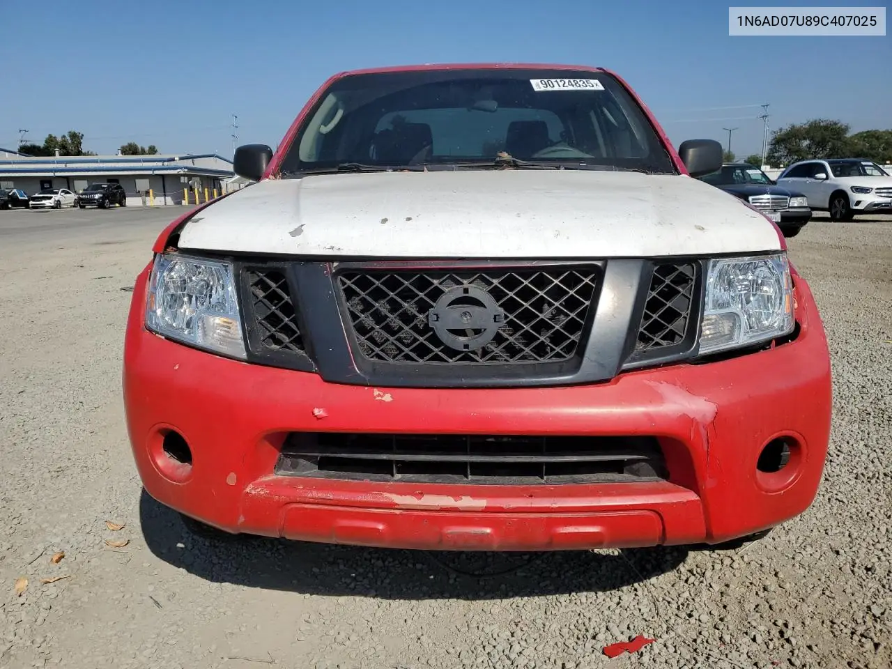 1N6AD07U89C407025 2009 Nissan Frontier Crew Cab Se