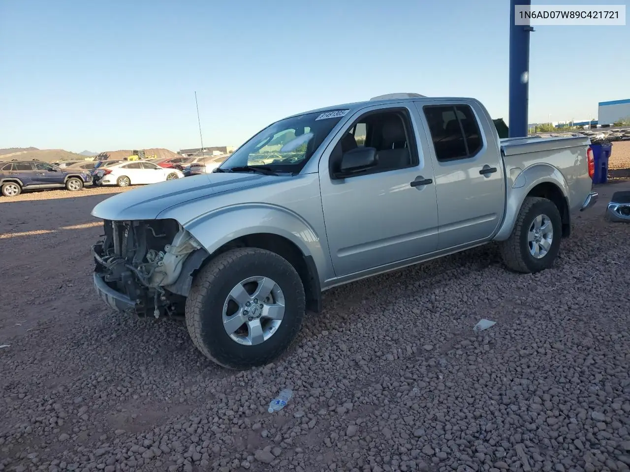 1N6AD07W89C421721 2009 Nissan Frontier Se V6