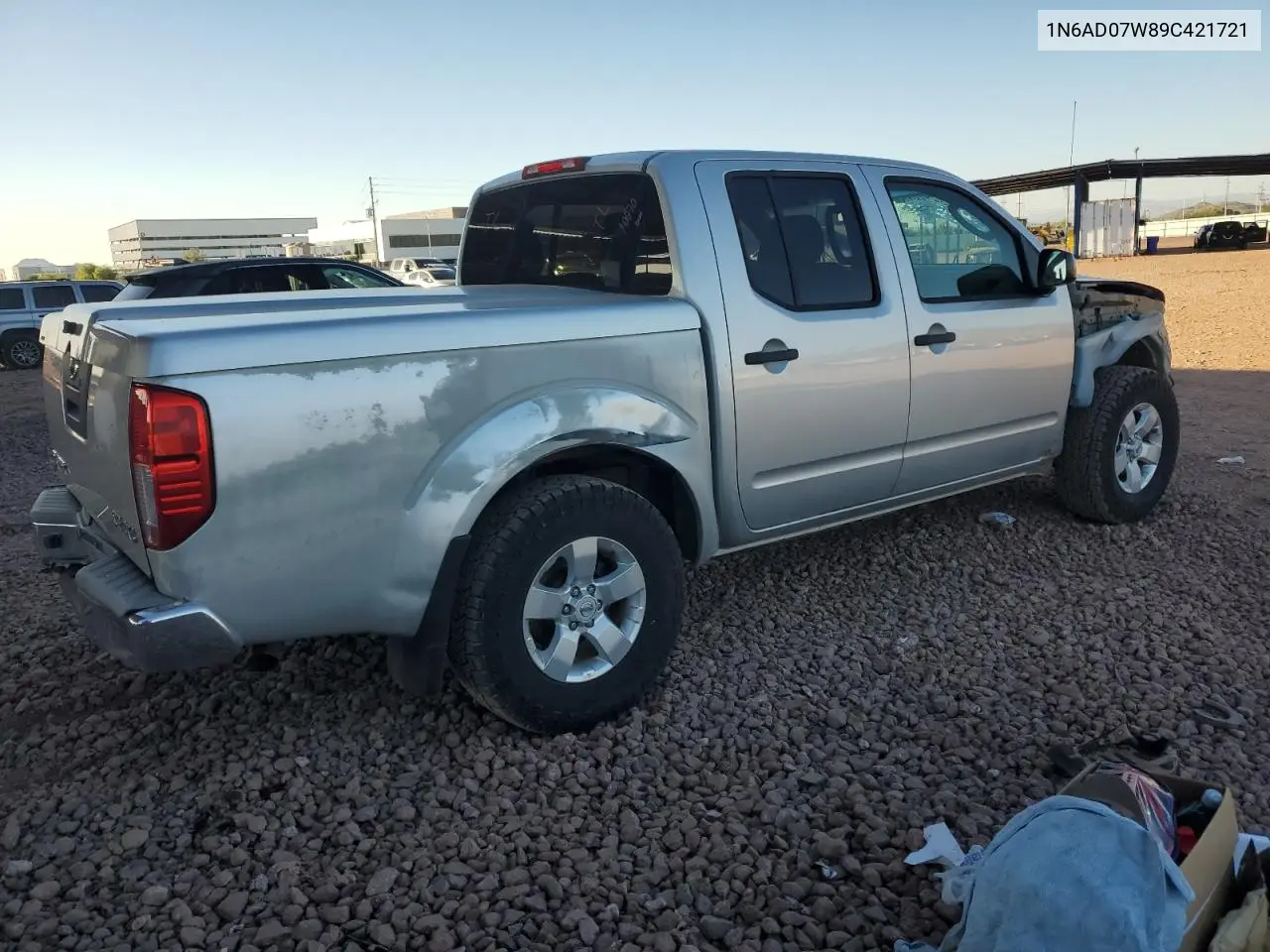 1N6AD07W89C421721 2009 Nissan Frontier Se V6