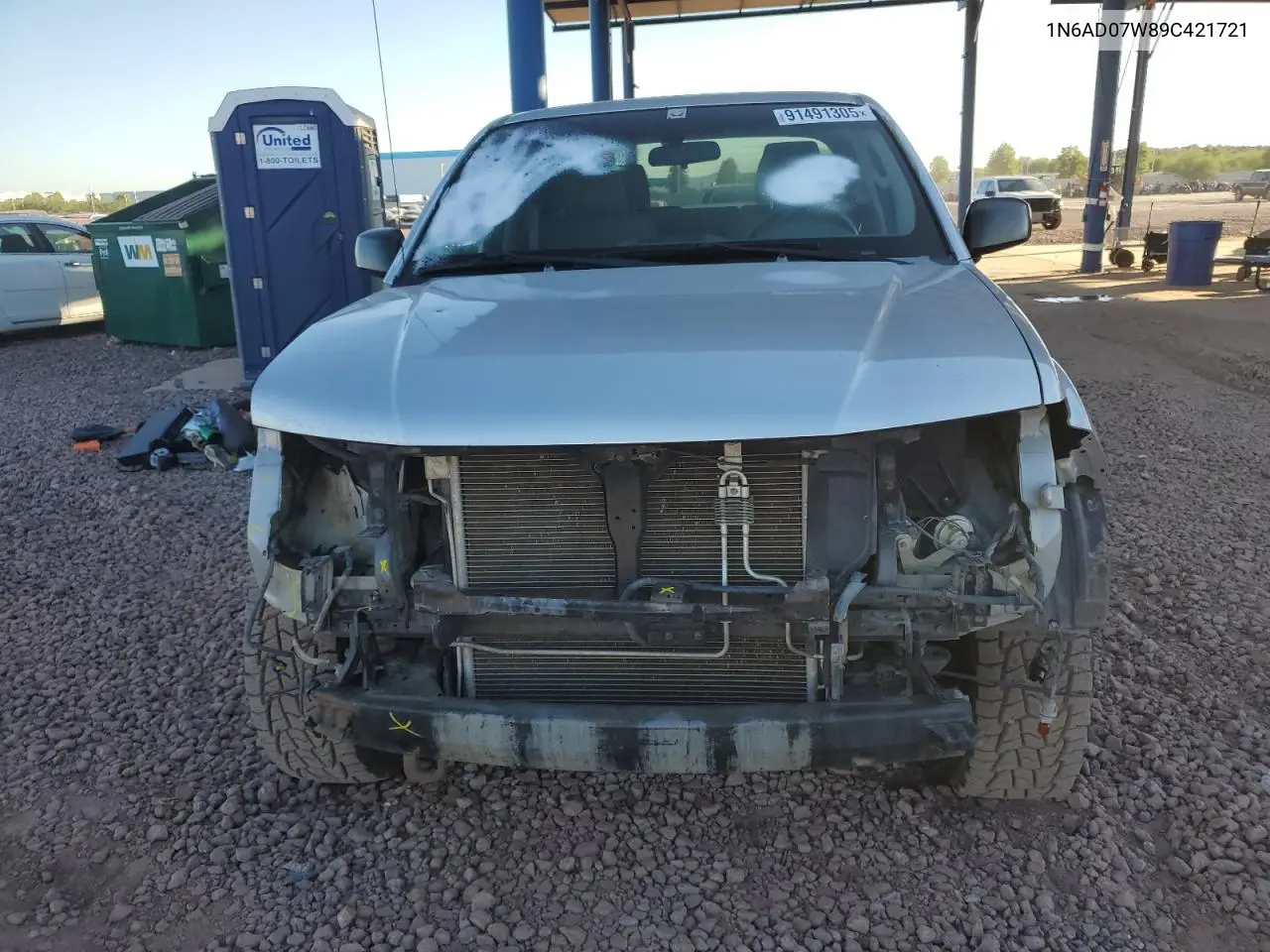 1N6AD07W89C421721 2009 Nissan Frontier Se V6