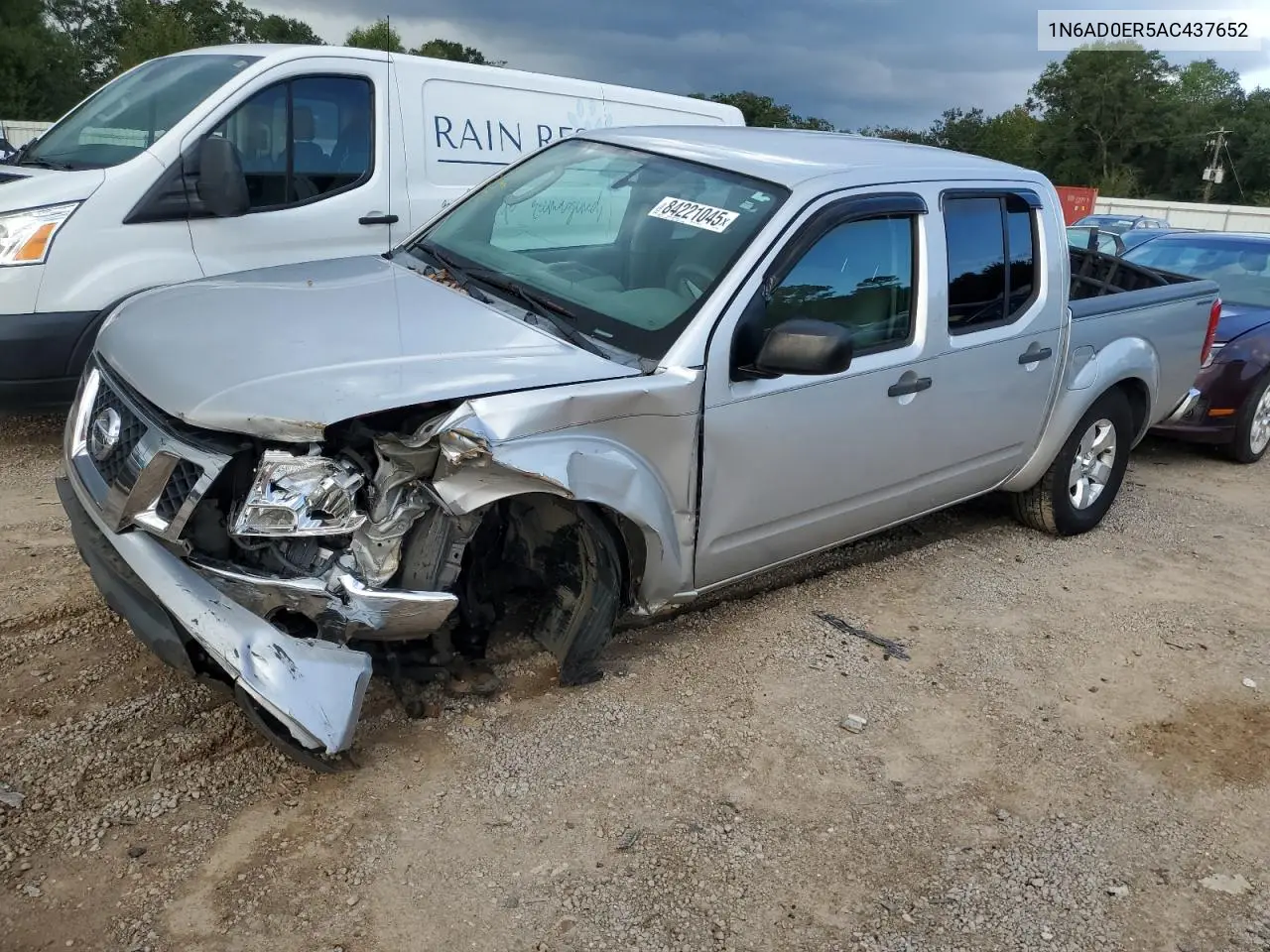 1N6AD0ER5AC437652 2010 Nissan Frontier Crew Cab Se
