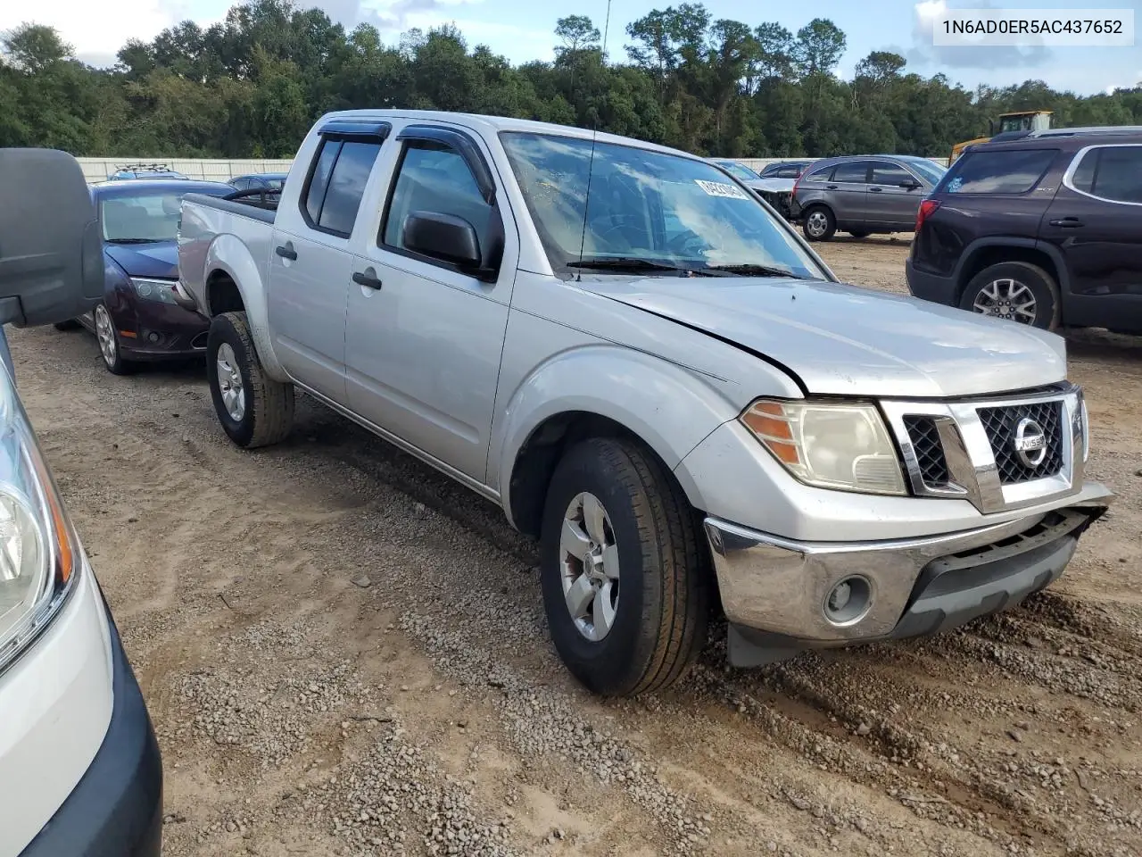1N6AD0ER5AC437652 2010 Nissan Frontier Crew Cab Se
