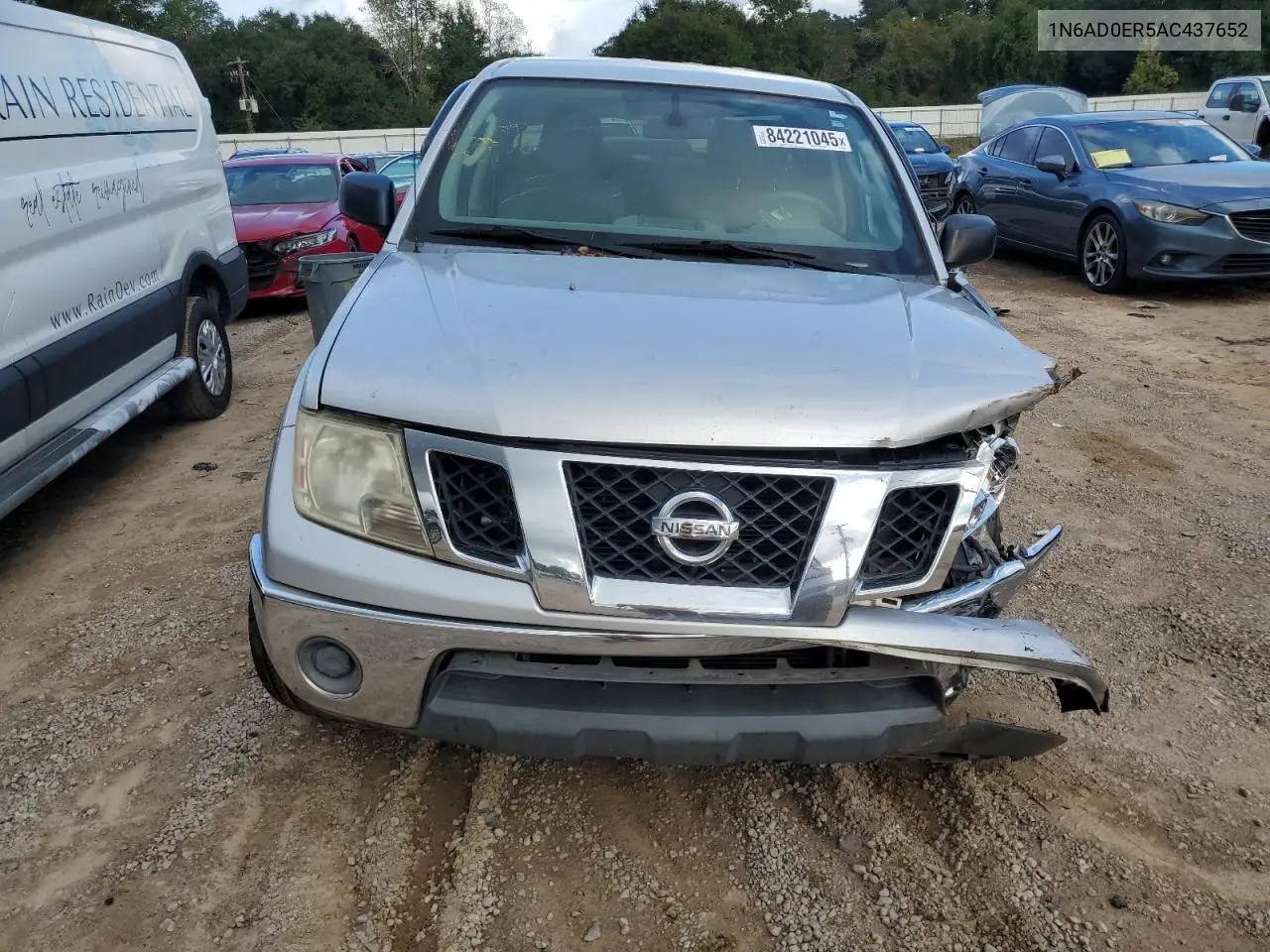 1N6AD0ER5AC437652 2010 Nissan Frontier Crew Cab Se