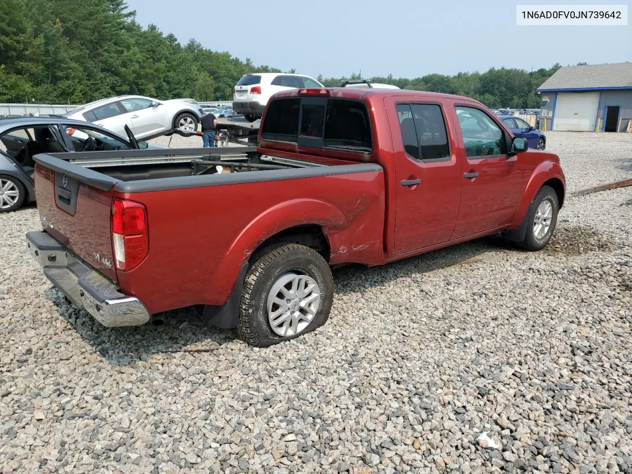 1N6AD0FV0JN739642 2018 Nissan Frontier Sv