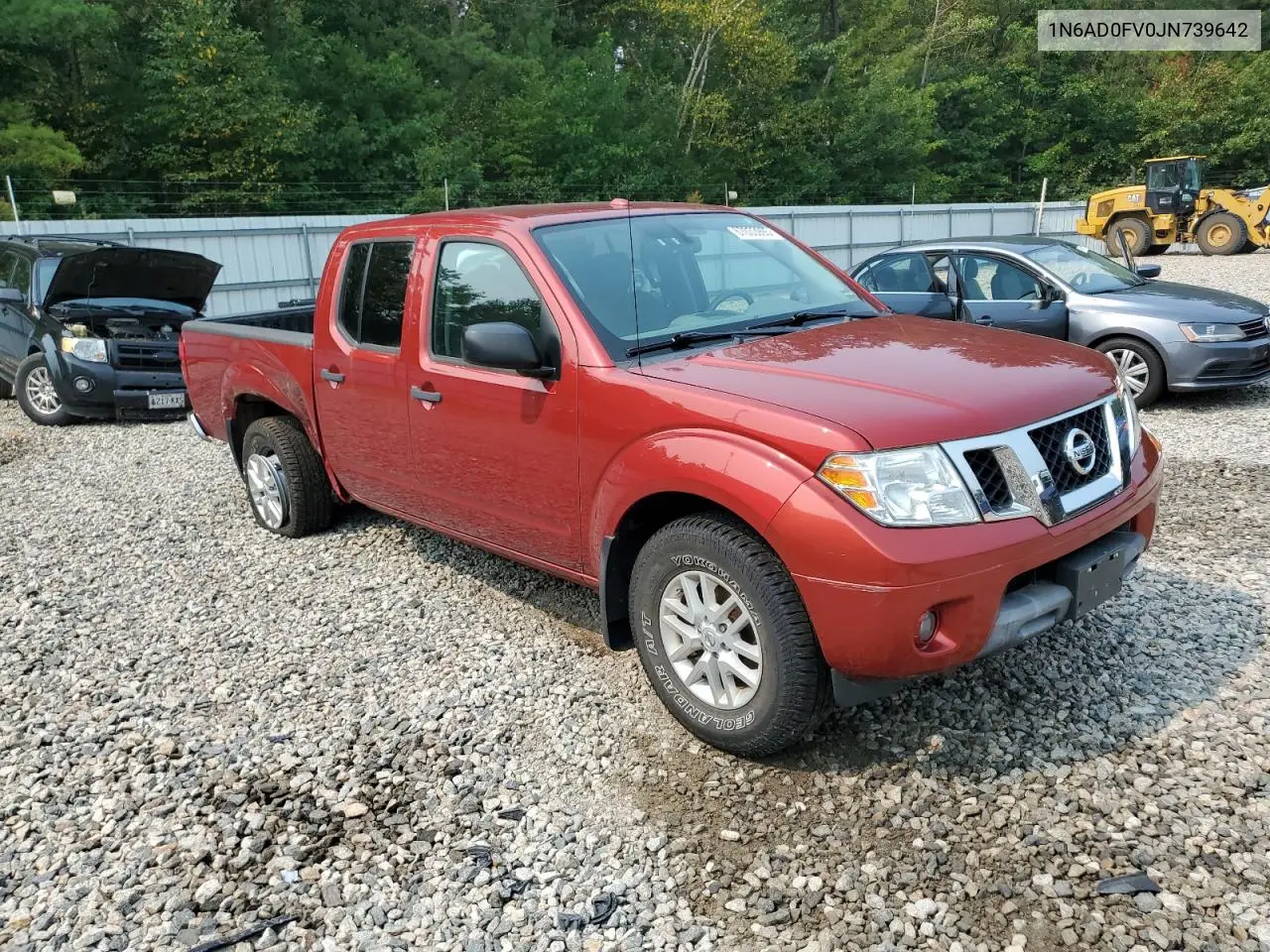 1N6AD0FV0JN739642 2018 Nissan Frontier Sv