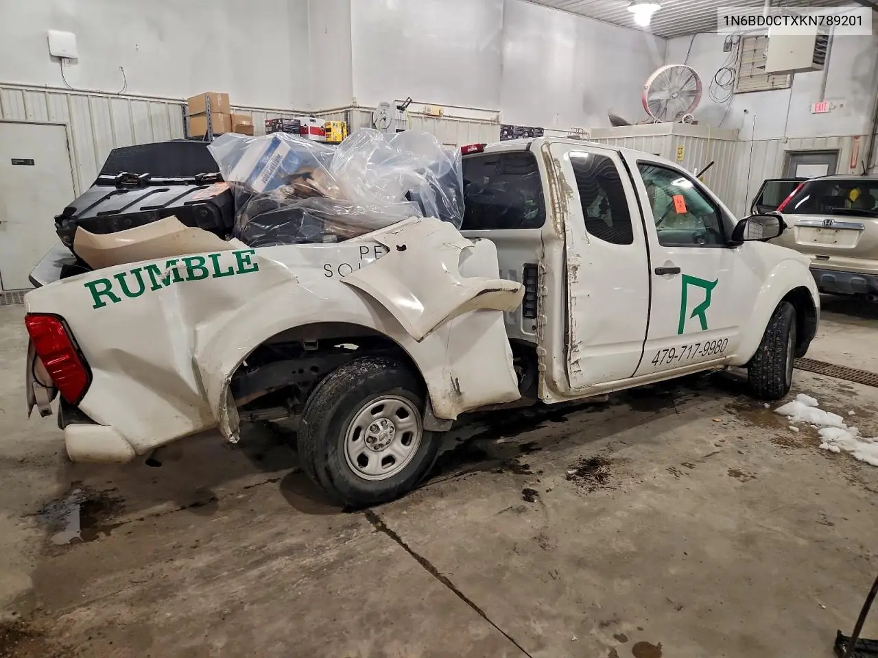 1N6BD0CTXKN789201 2019 Nissan Frontier S