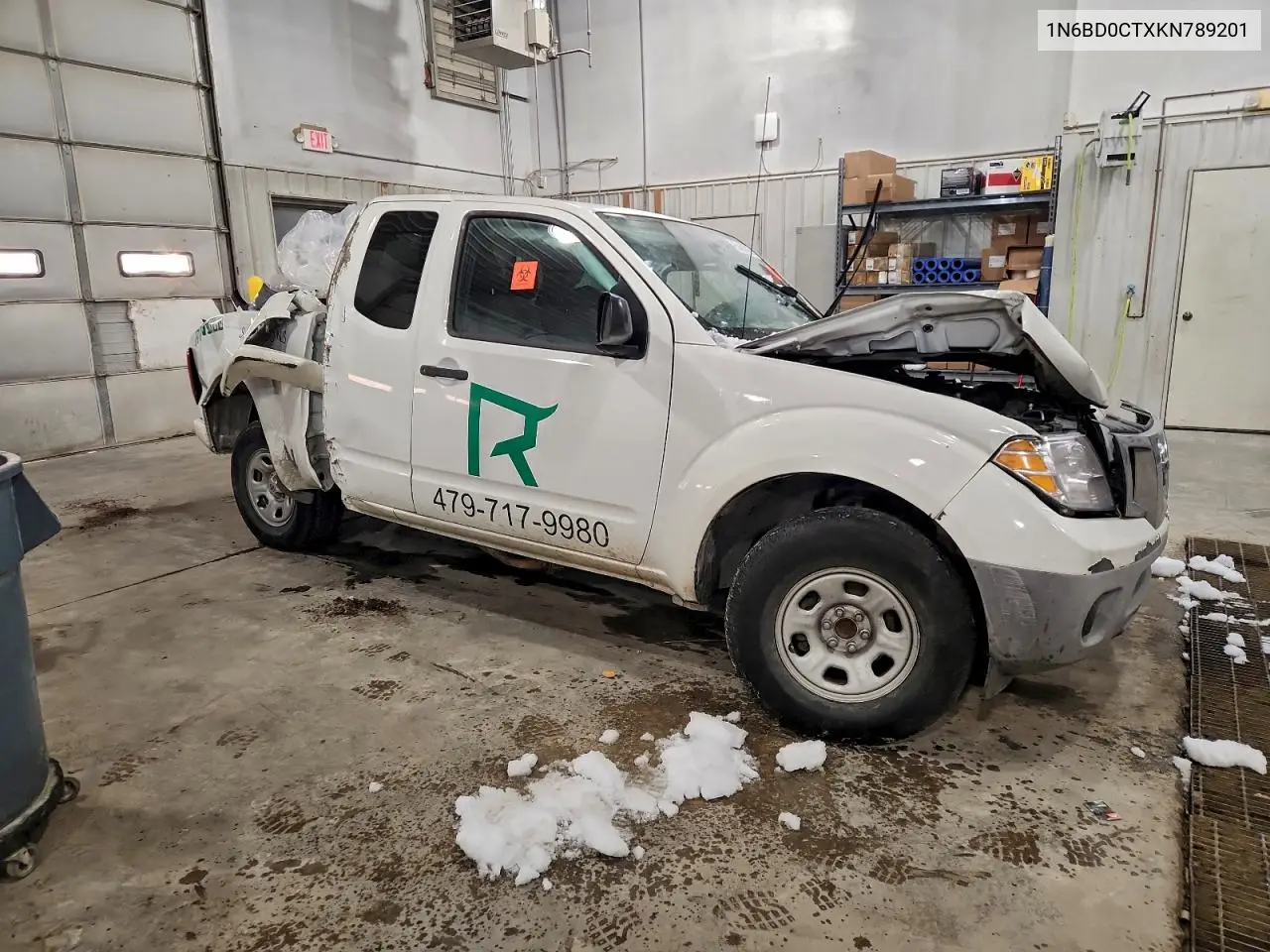 1N6BD0CTXKN789201 2019 Nissan Frontier S