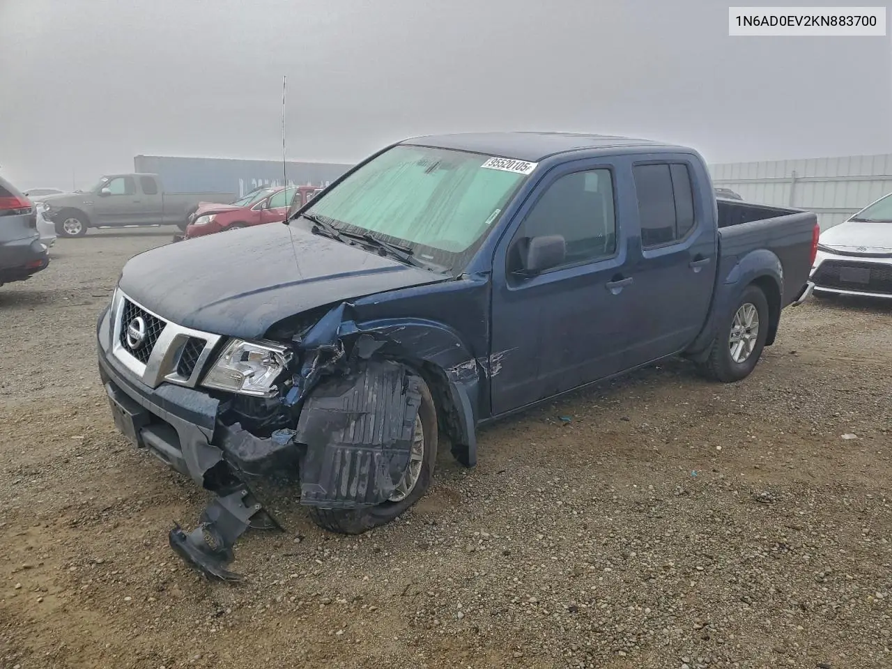 1N6AD0EV2KN883700 2019 Nissan Frontier S