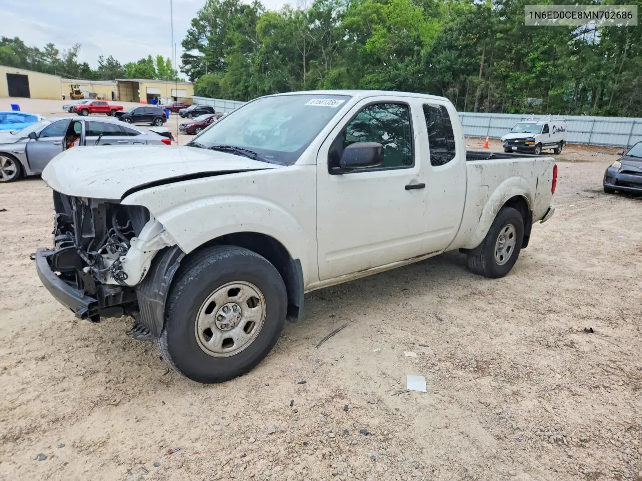 1N6ED0CE8MN702686 2021 Nissan Frontier S
