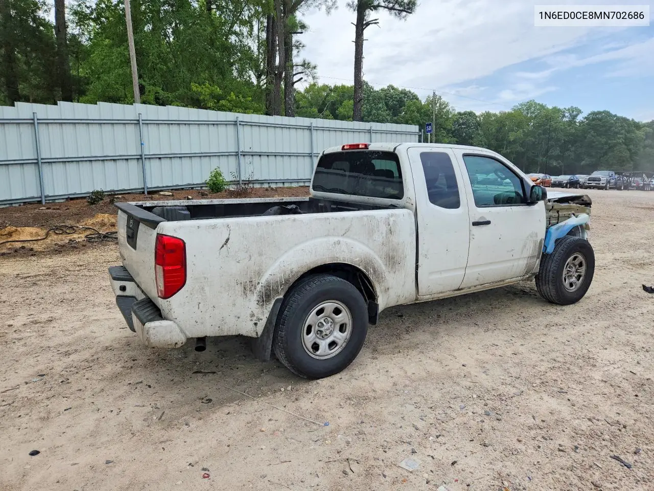 1N6ED0CE8MN702686 2021 Nissan Frontier S